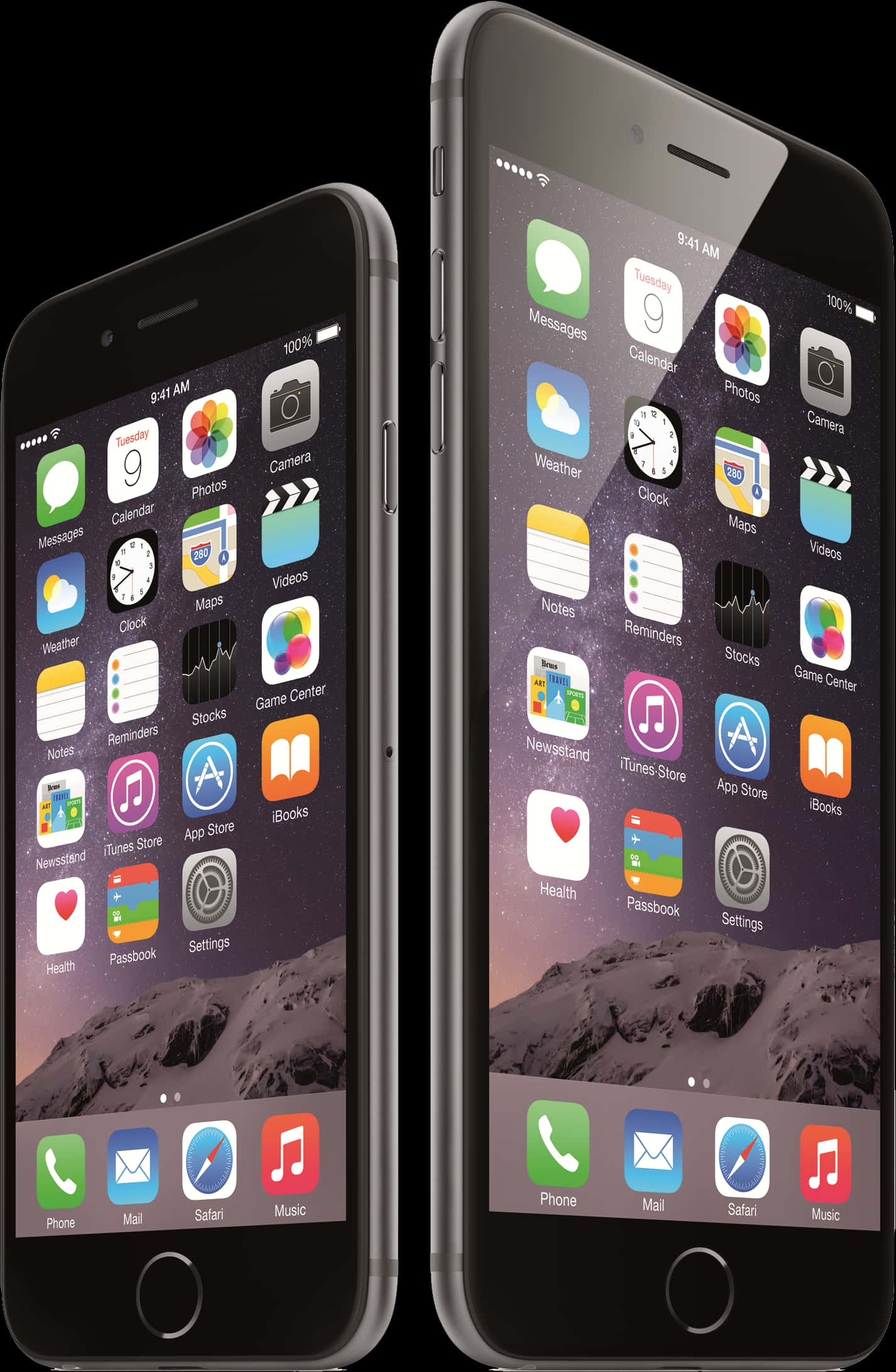 Pantalla de iPhone 6 y 6 Plus Fondos de pantalla