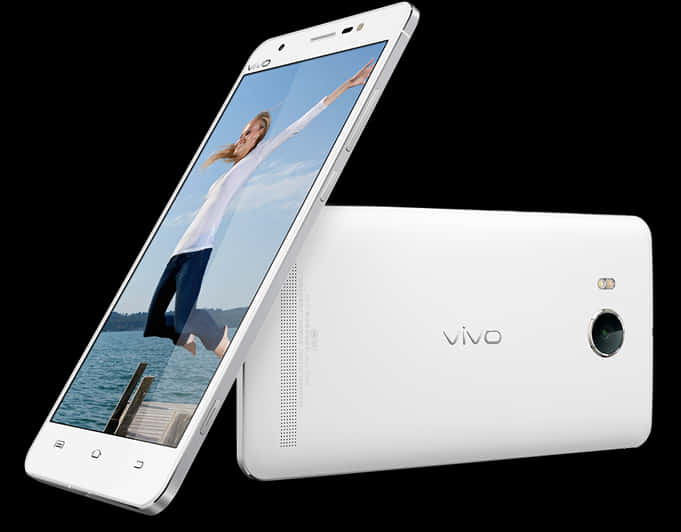 Pantalla de smartphone Vivo y vista trasera Fondos de pantalla