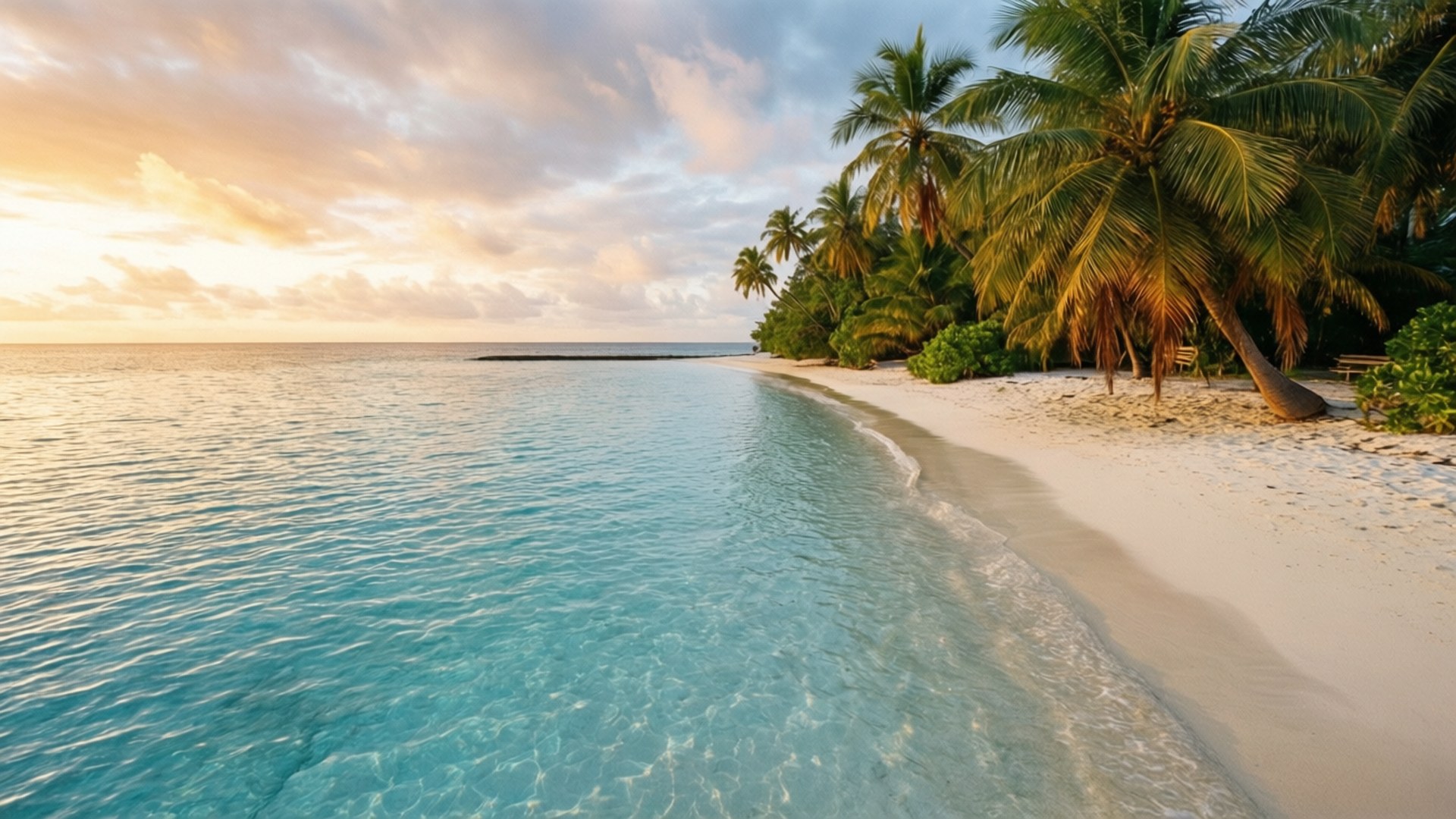 Paraíso de Playa Tropical Fondos de pantalla
