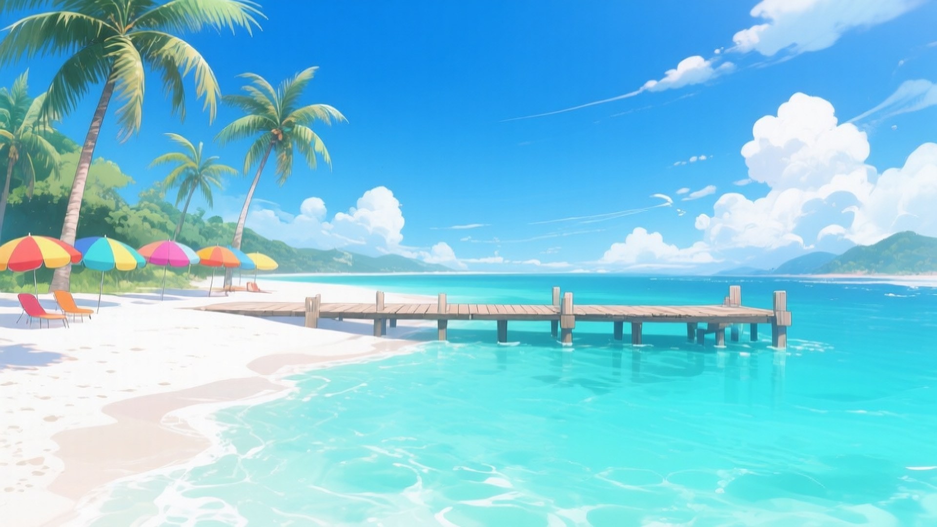 Paraíso de Playa Tropical Fondos de pantalla