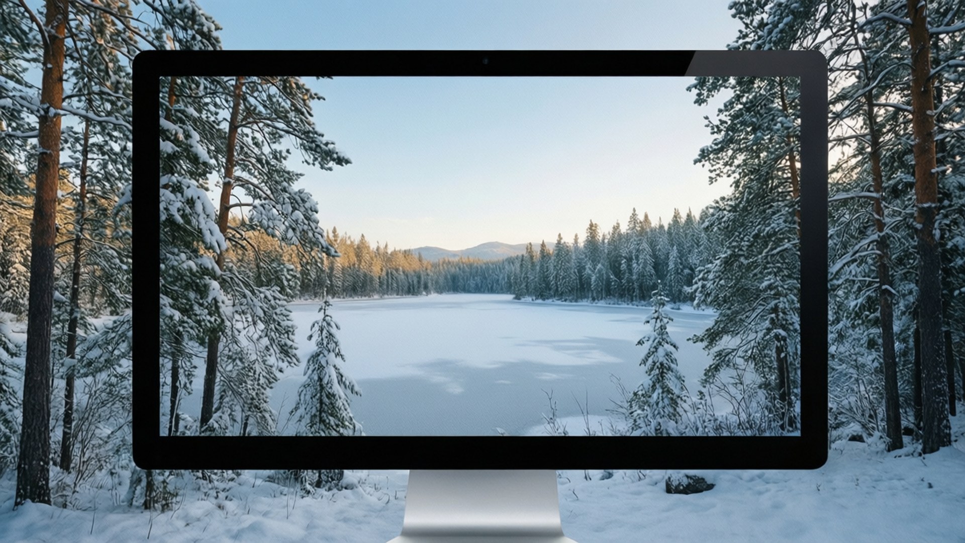 Paraíso invernal Fondos de pantalla