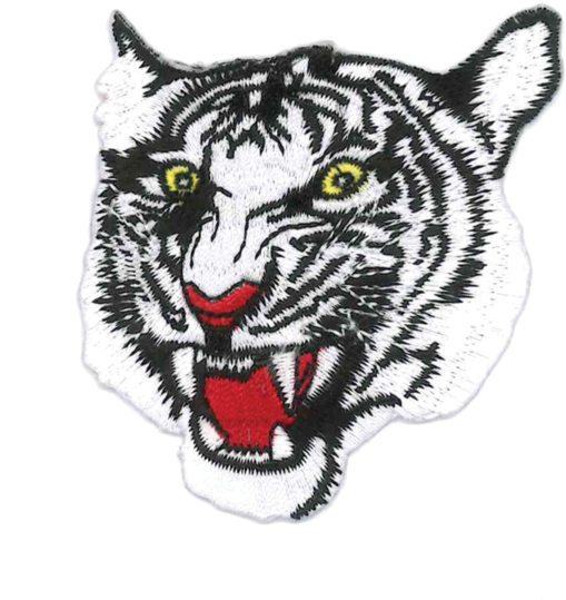 Parche bordado de tigre Fondos de pantalla
