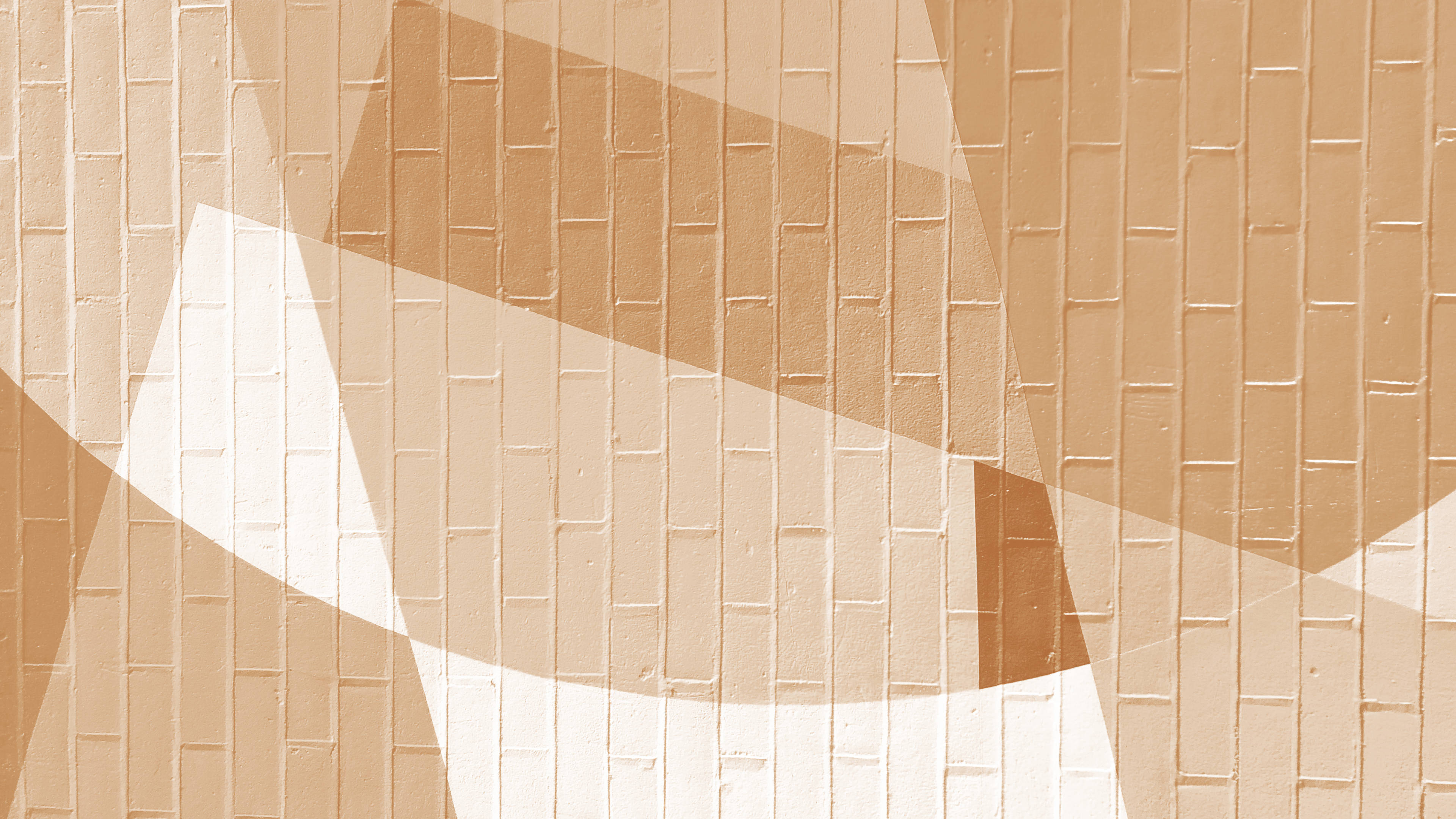 Pared de ladrillos con estética crema Fondos de pantalla