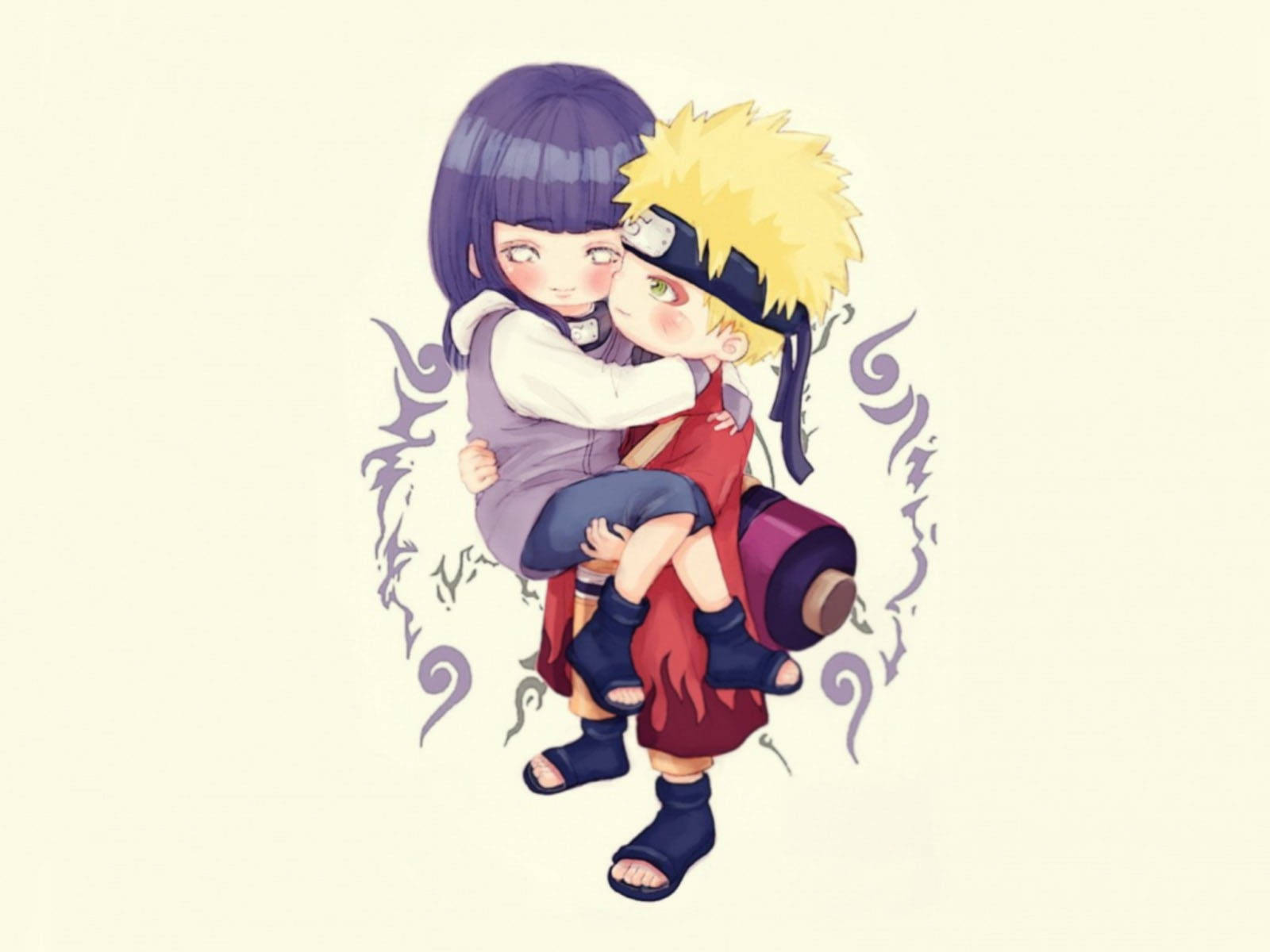 Pareja adorable de Naruto y Hinata Fondos de pantalla