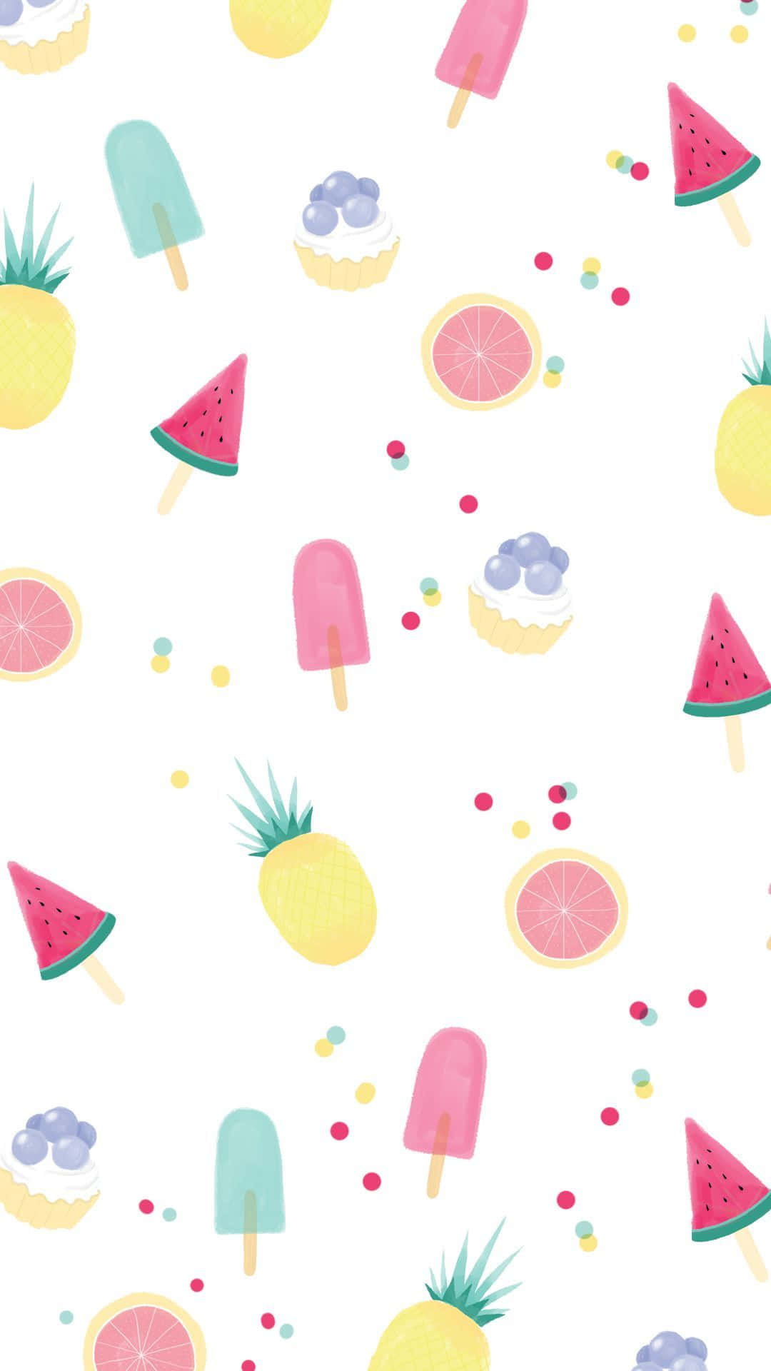 Pareja animada adorable en fondo rosa pastel para iPhone Fondos de pantalla