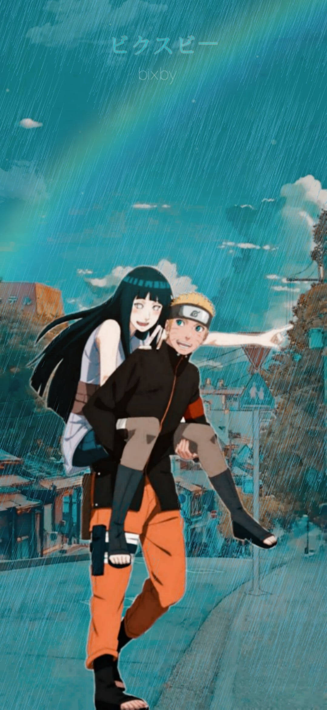 Pareja anime estética de Naruto y Hinata Fondos de pantalla