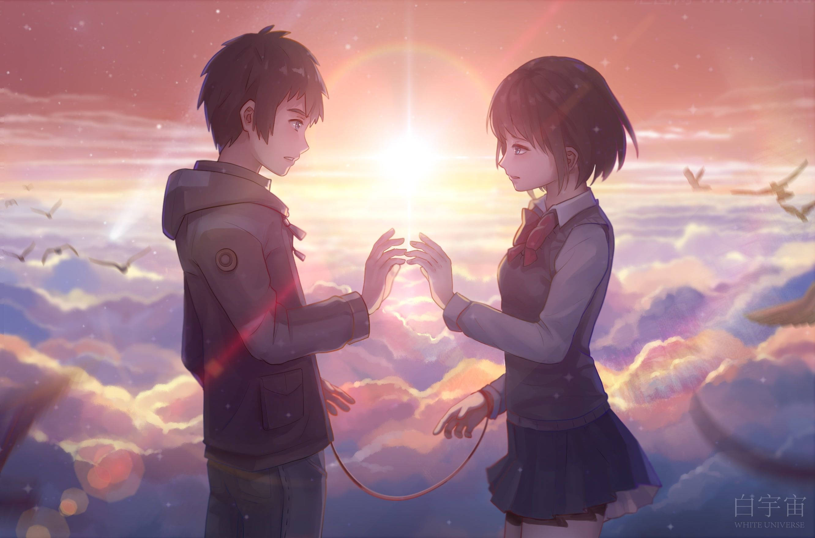 Pareja Anime Your Name Fondos de pantalla