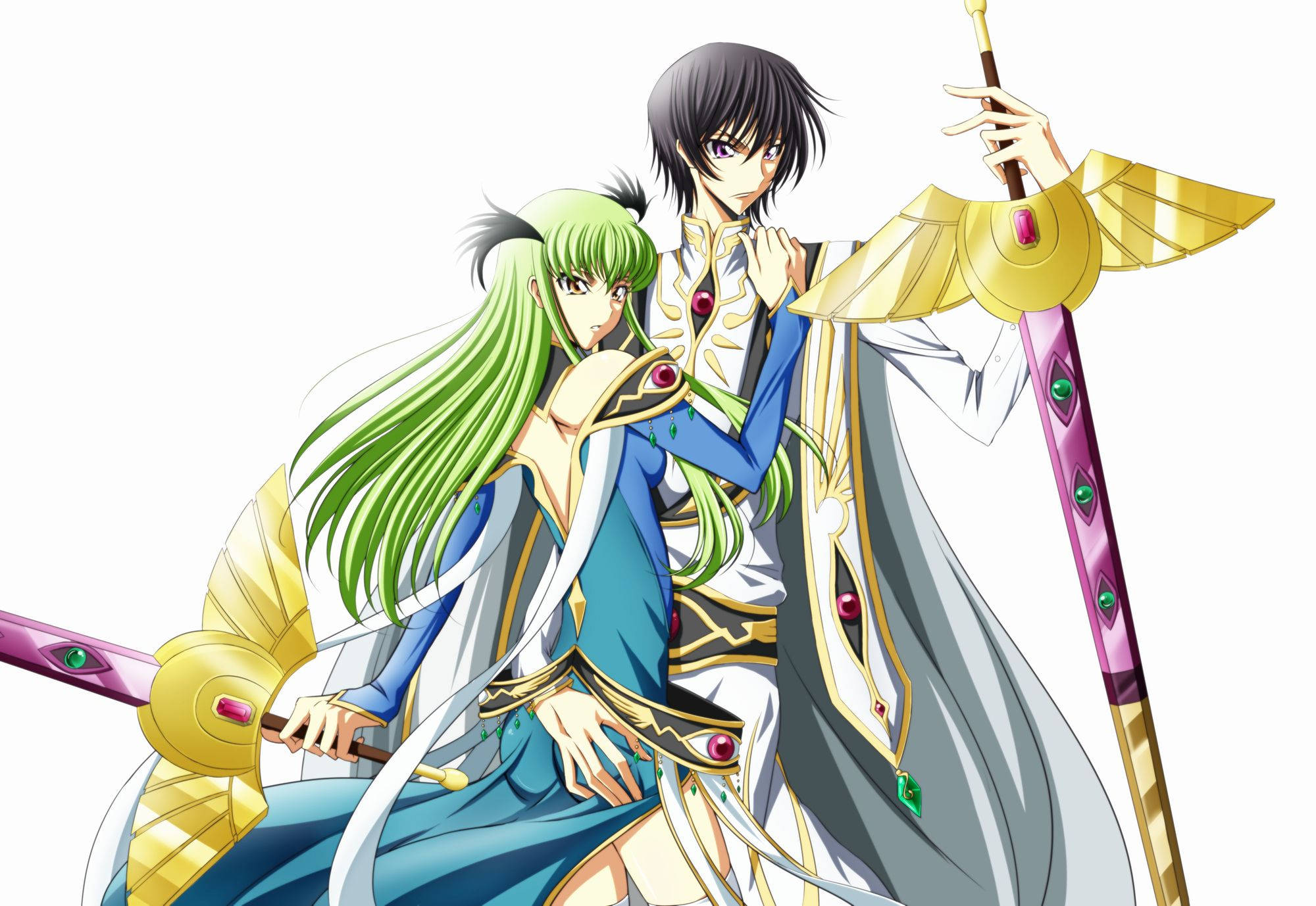 Pareja de anime Code Geass Fondos de pantalla