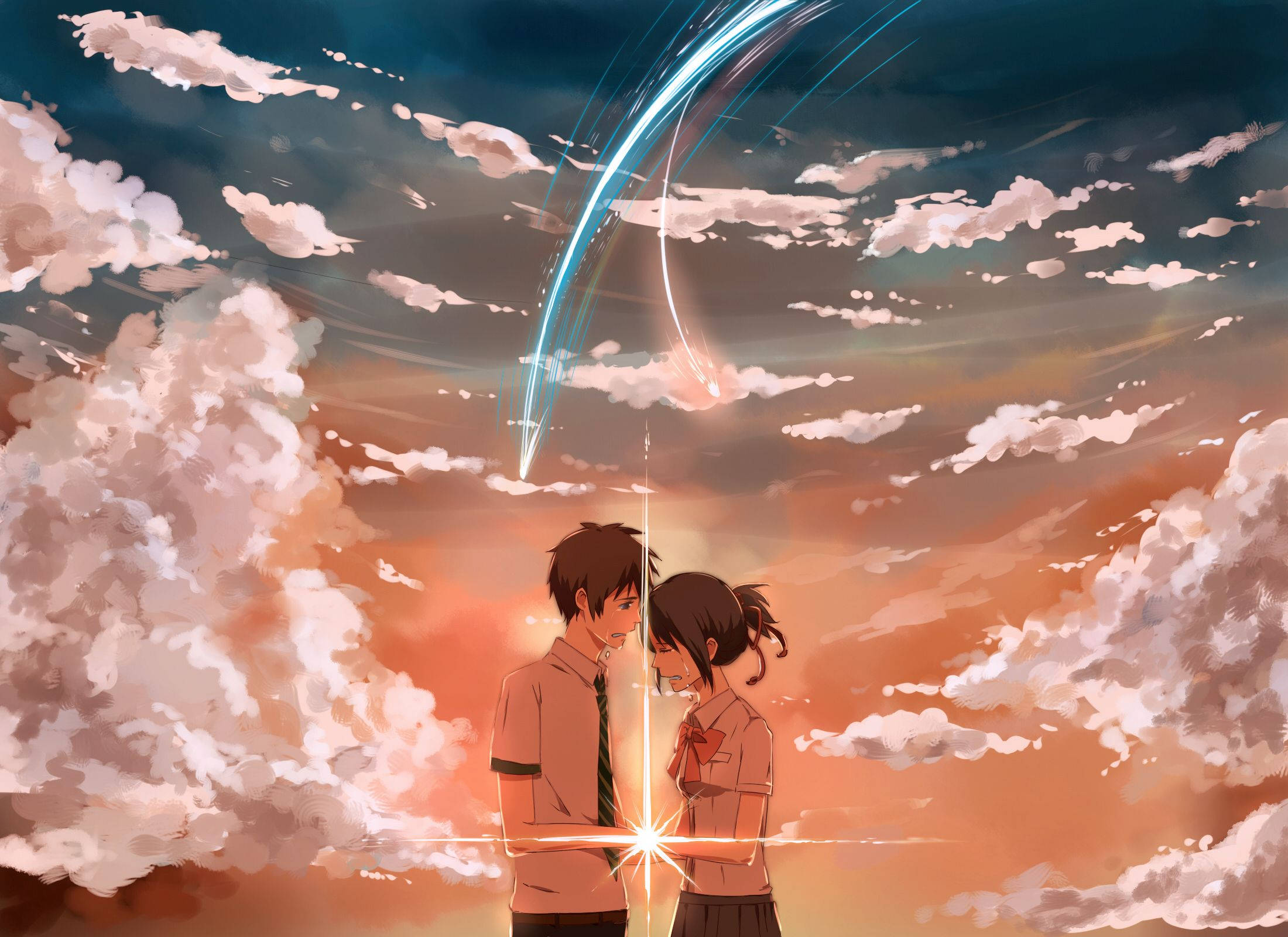 Pareja de anime Your Name Fondos de pantalla