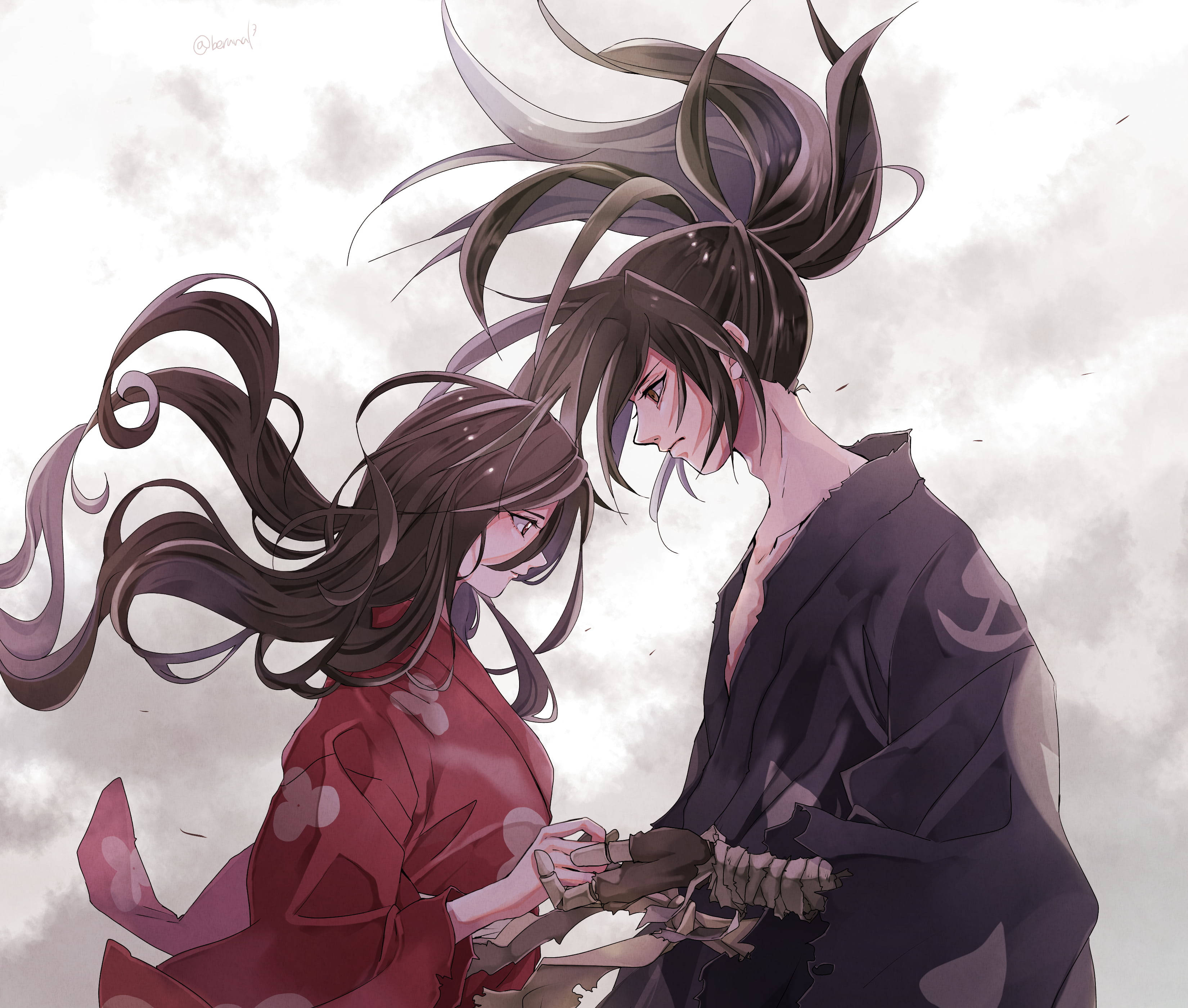Pareja estética de anime Dororo Fondos de pantalla