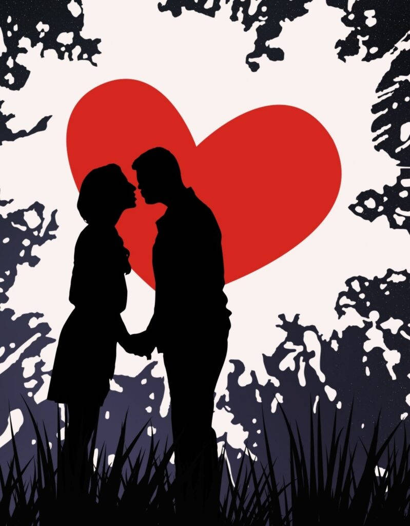 Pareja Silueta para WhatsApp DP Fondos de pantalla