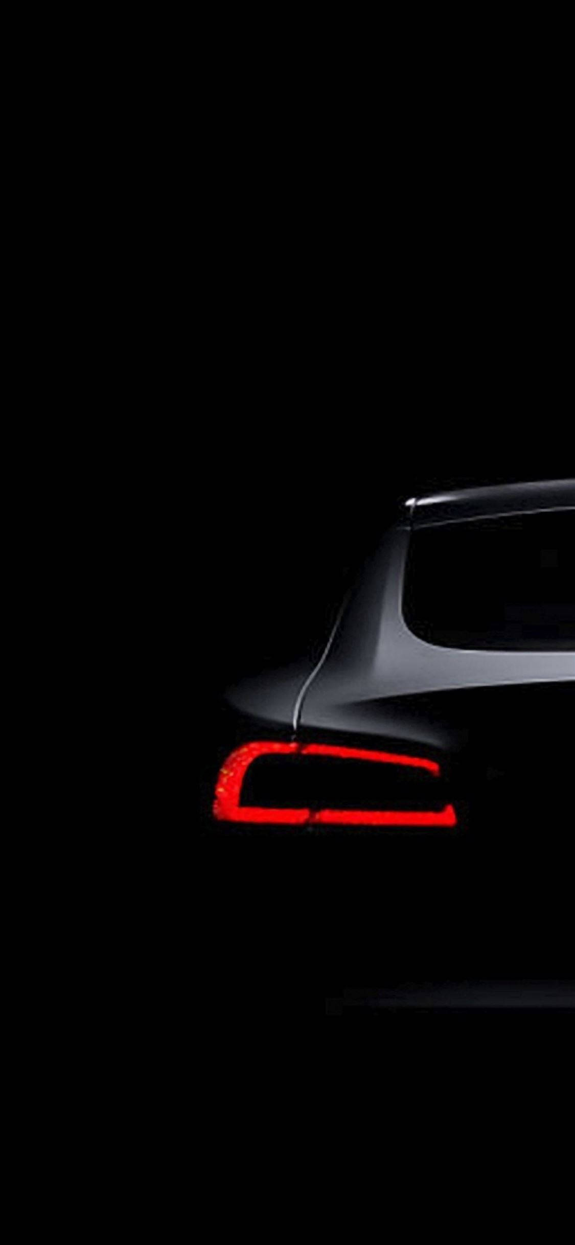 Parte Trasera de Coche Negro Apple iPhone Fondos de pantalla