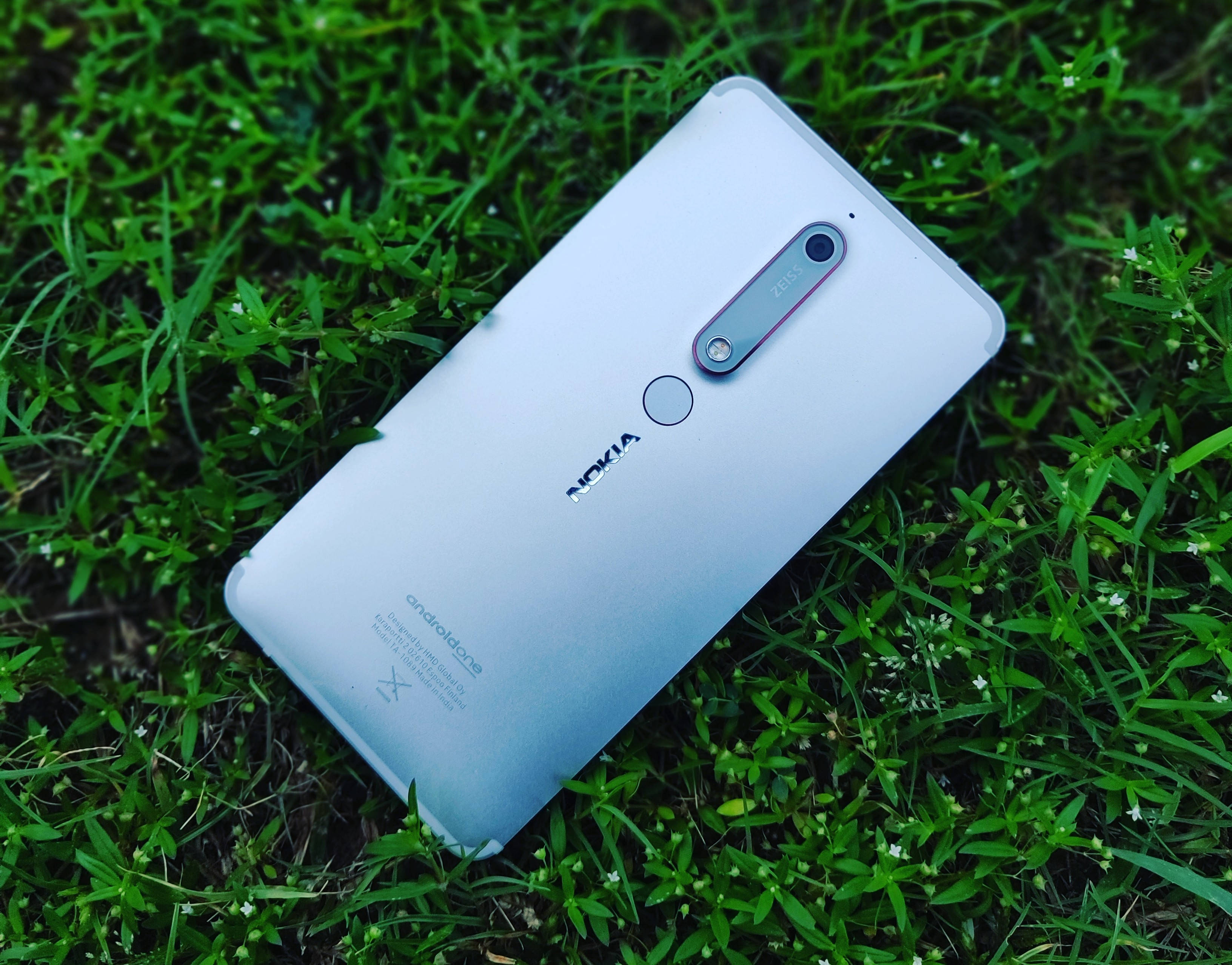 Parte Trasera Nokia 6.1 Azul Hierro Fondos de pantalla