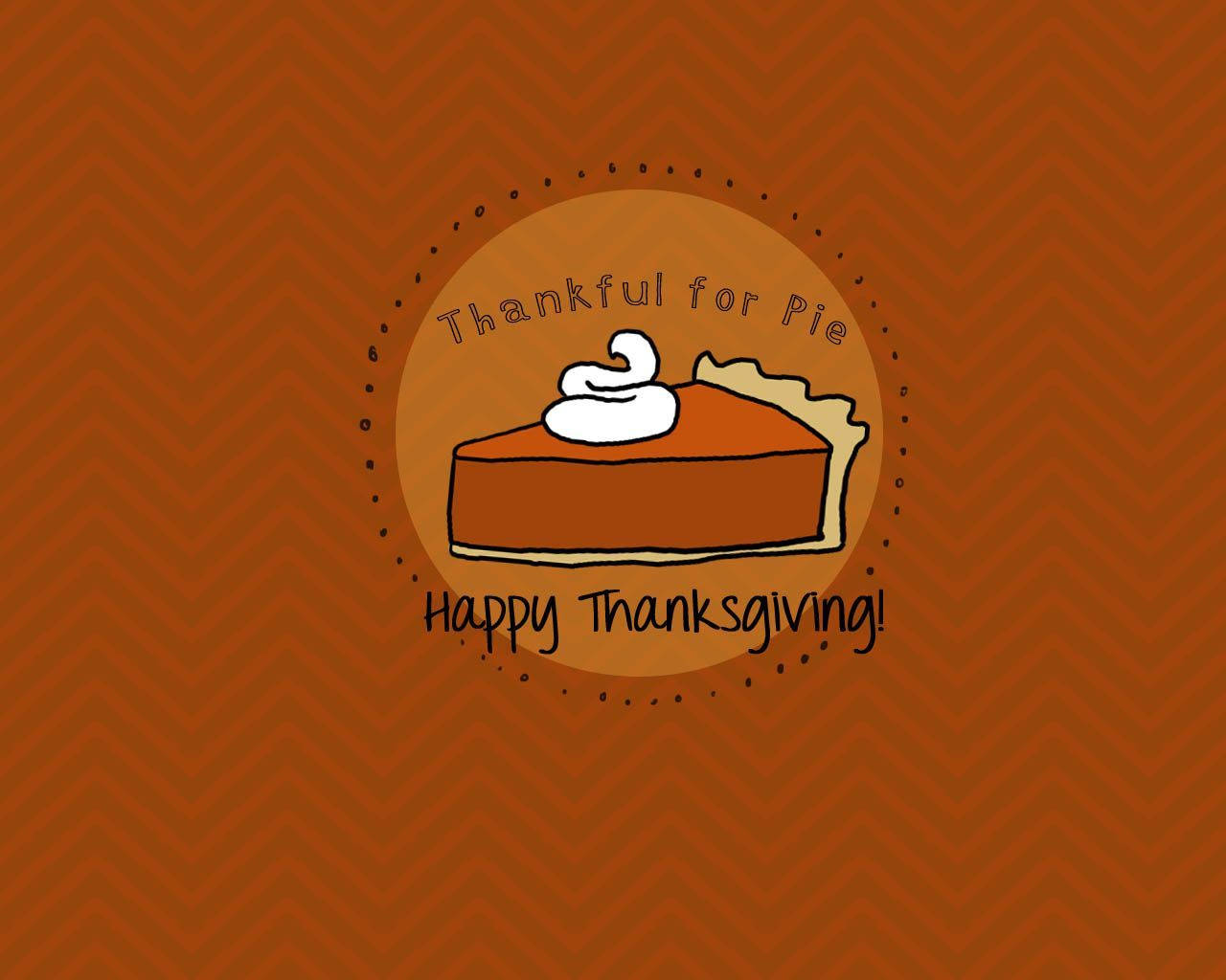 Pastel de calabaza estético de Acción de Gracias Fondos de pantalla
