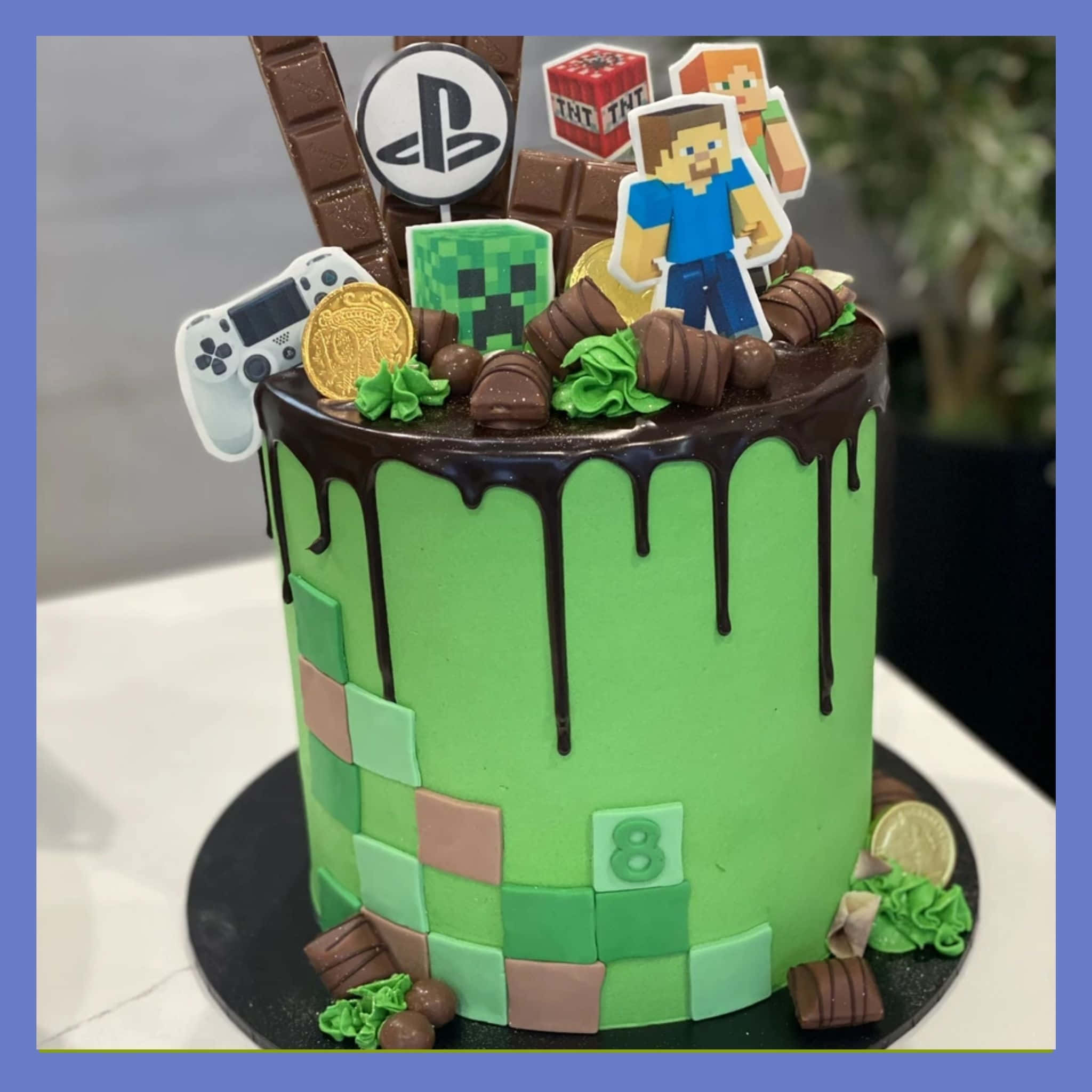 pastel de cumpleaños de minecraft Fondos de pantalla