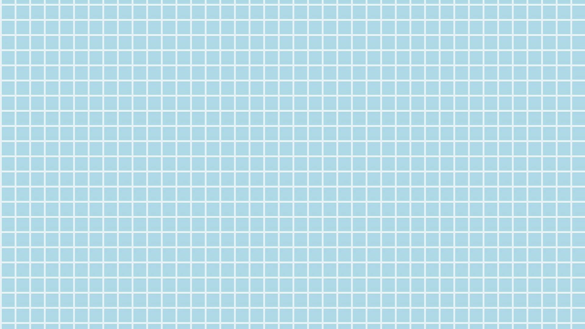 Patrón a Cuadros Azul Simple y Estético Fondos de pantalla