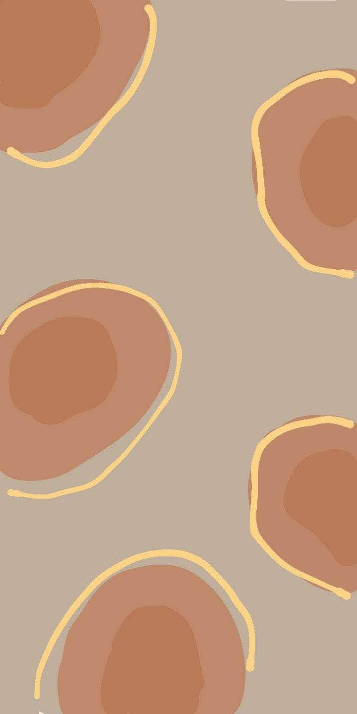 Patrón Abstracto Estético Boho Fondos de pantalla