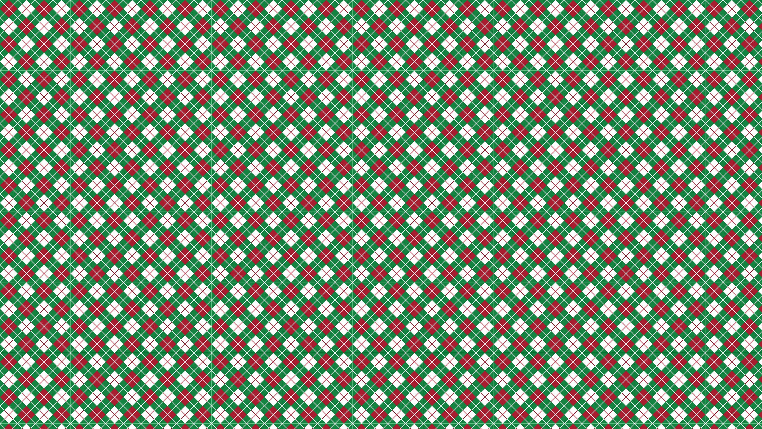 Patrón Aesthetic de Diamantes Navideño Fondos de pantalla