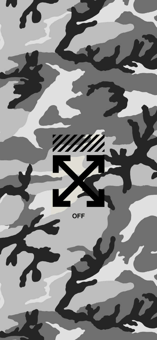 Patrón Camuflaje para iPhone Off-White Fondos de pantalla