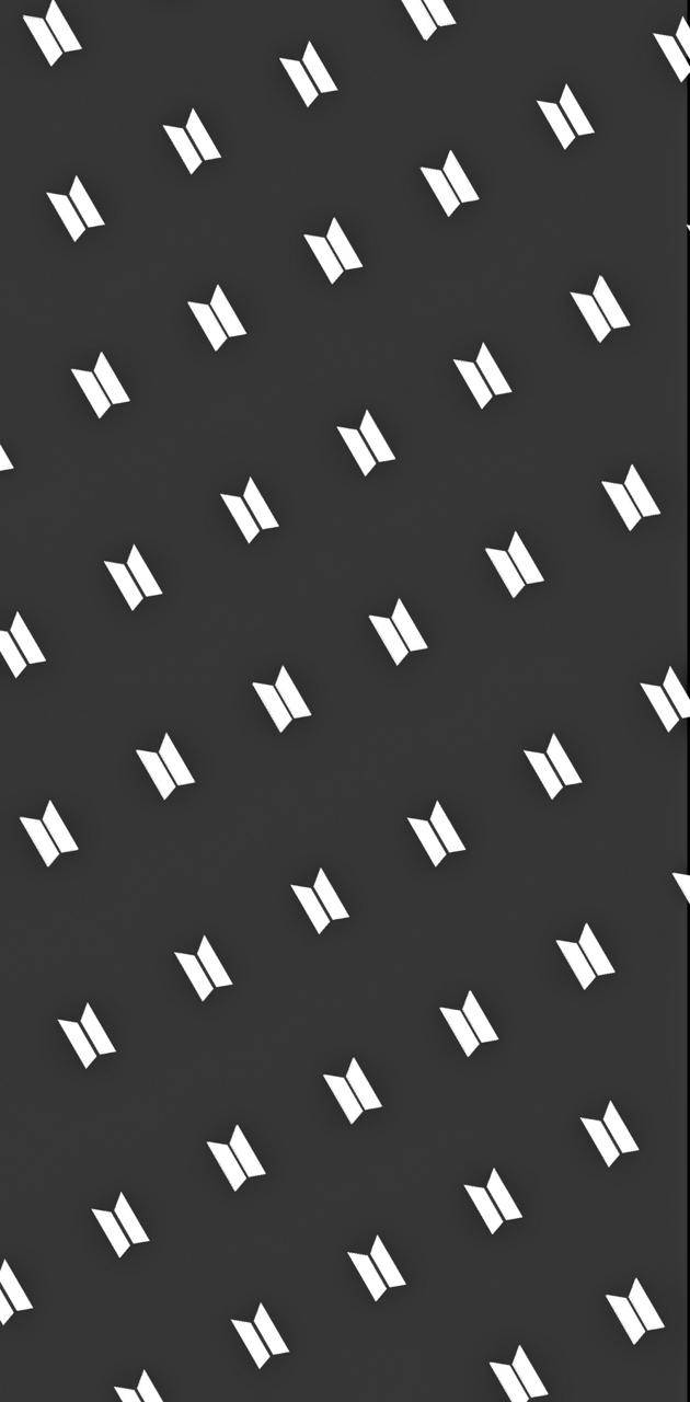 Patrón Continuo del Logo de BTS Fondos de pantalla