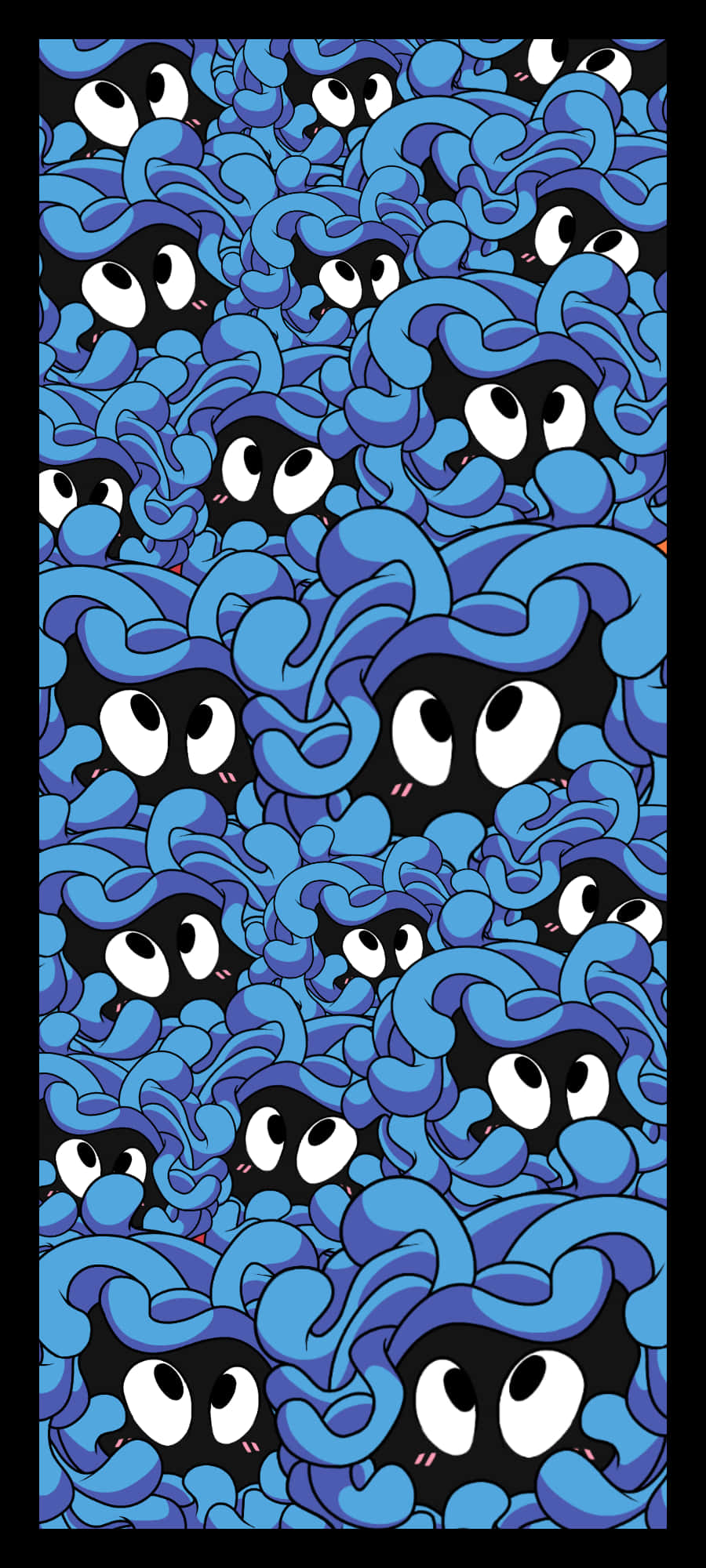 Patrón de Caras de Tangela Fondos de pantalla
