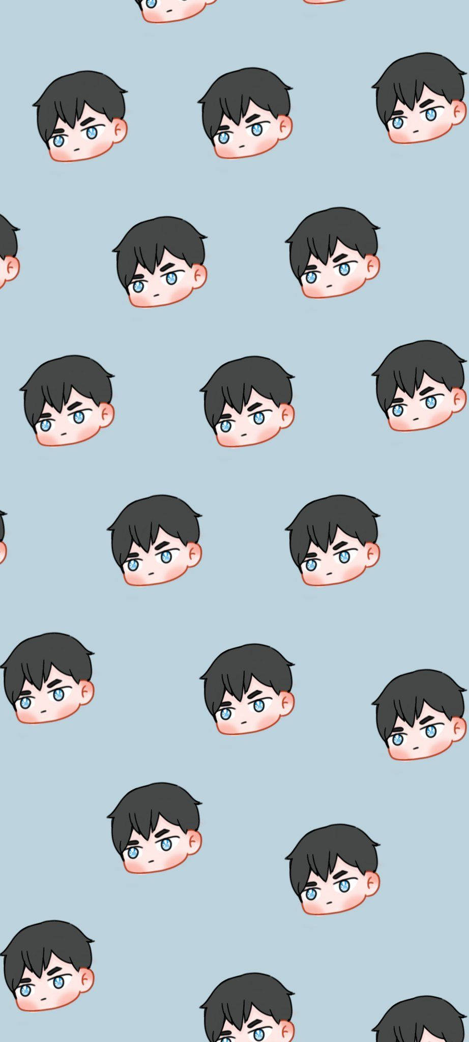 Patrón de Chibi Tobio Kageyama Fondos de pantalla