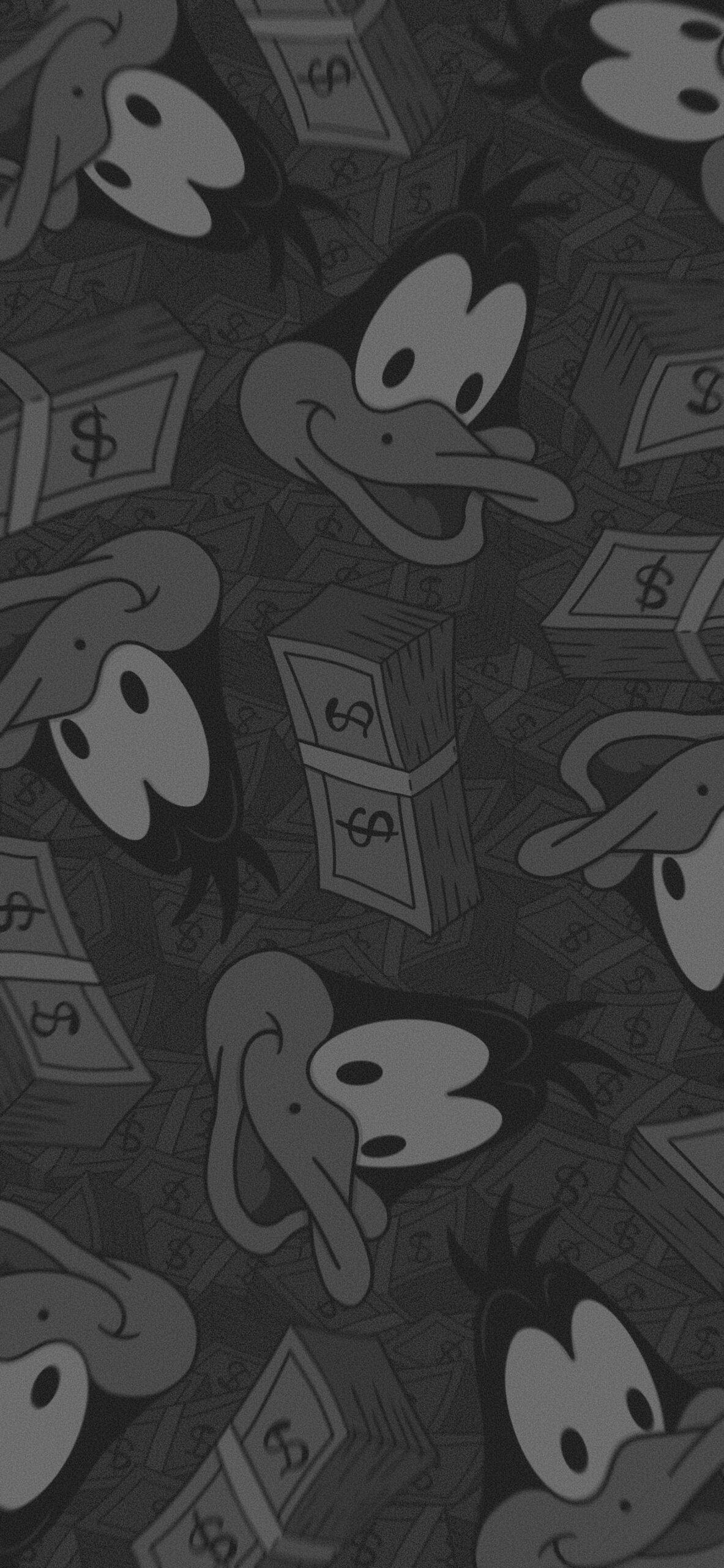 Patrón de Daffy Duck de Looney Tunes Fondos de pantalla
