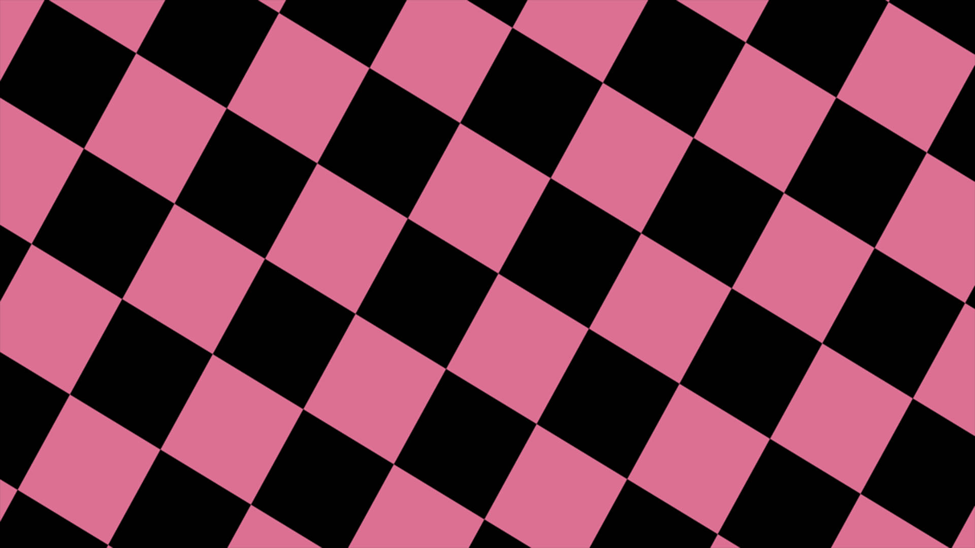 Patrón de diamantes estético en negro y rosa Fondos de pantalla