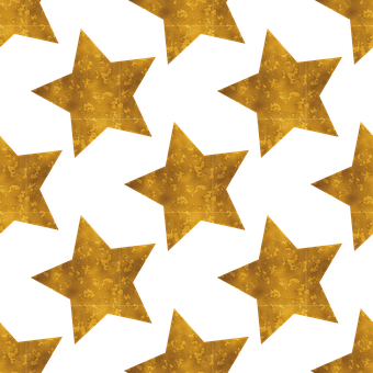 Patrón de Estrella Negra y Dorada Fondos de pantalla