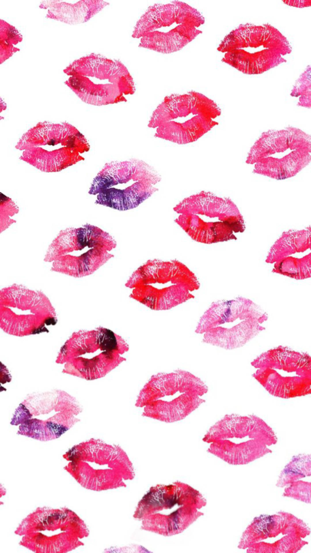 Patrón de Marcas de Labios para Historia de Instagram Fondos de pantalla