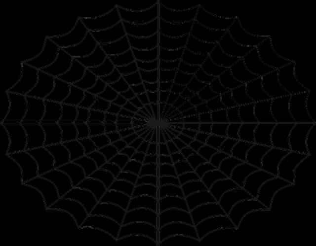 Patrón de telaraña en fondo negro Fondos de pantalla