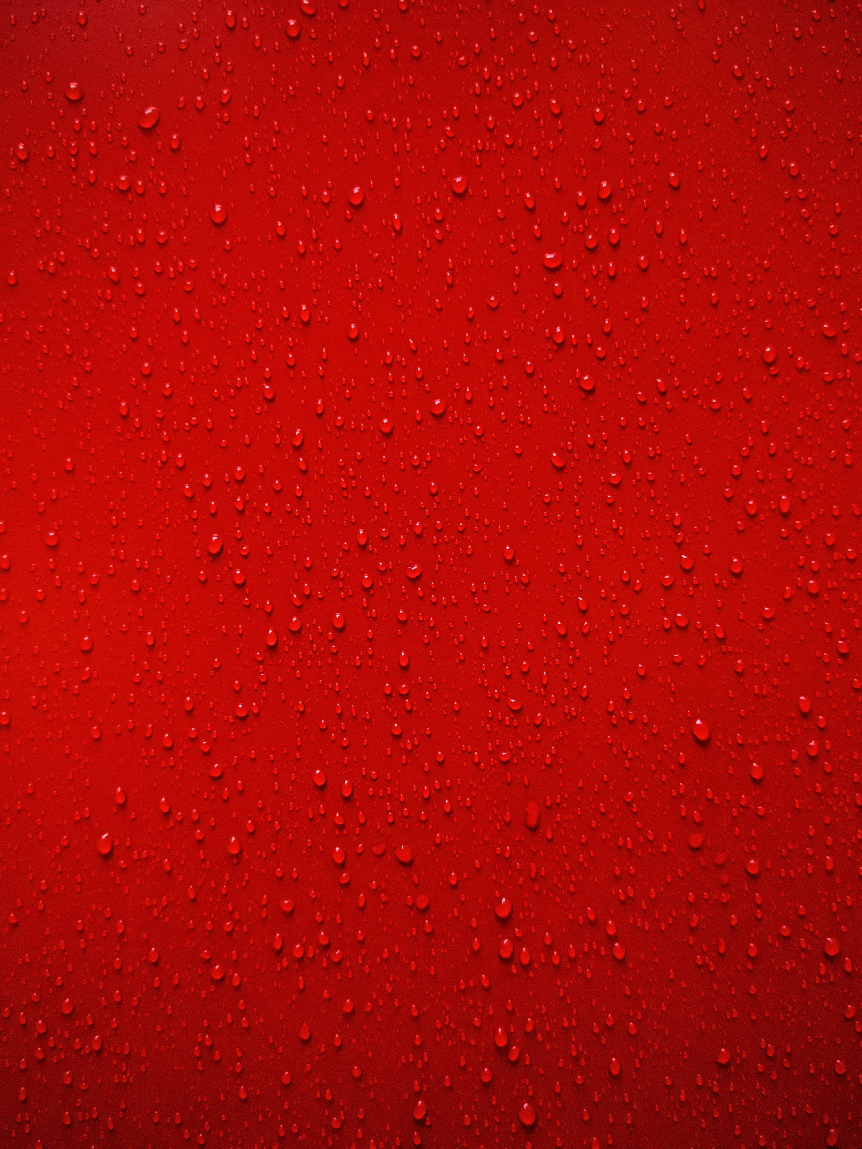Patrón estético de gotas de lluvia rojas Fondos de pantalla
