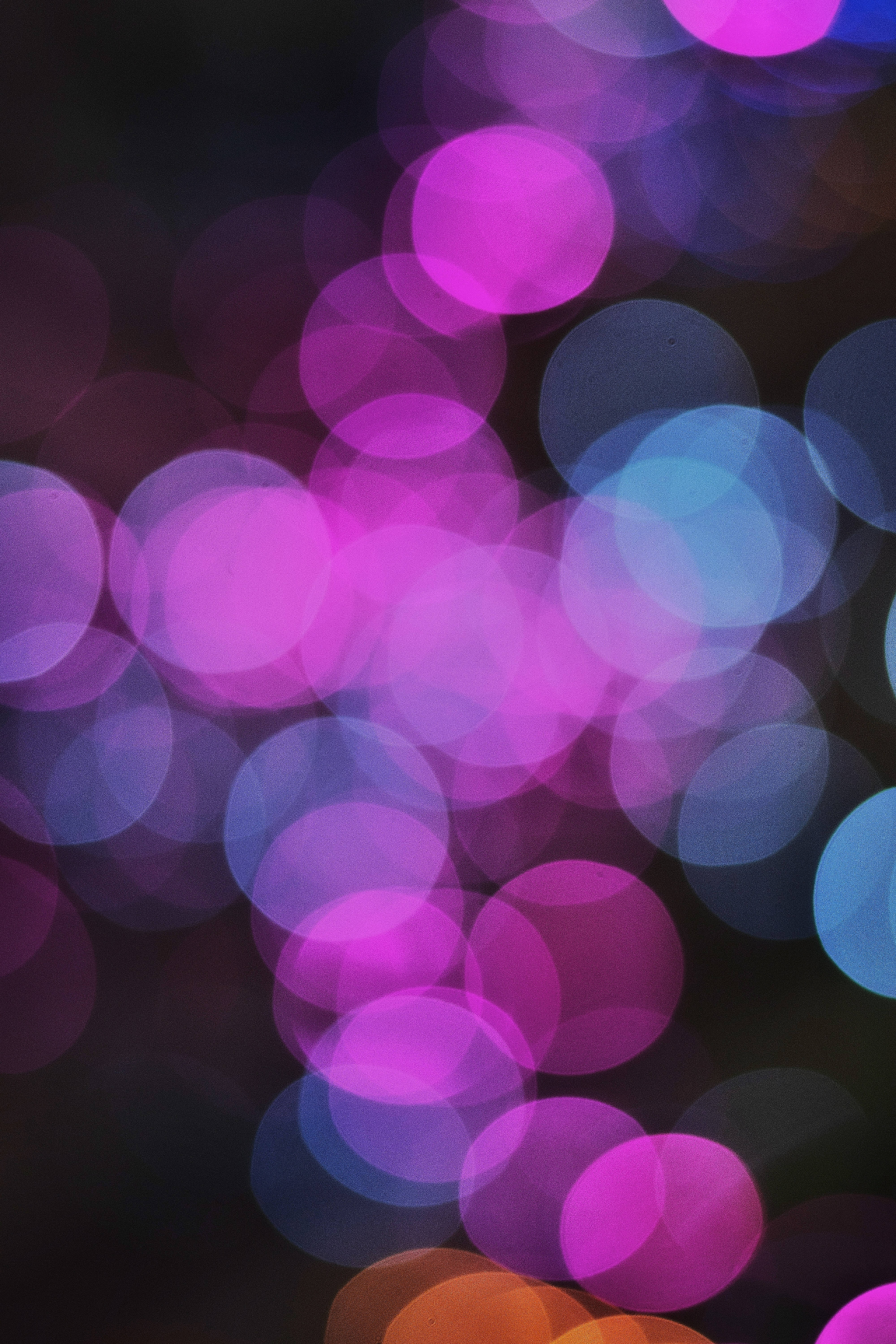 Patrón estético de luces bokeh Fondos de pantalla