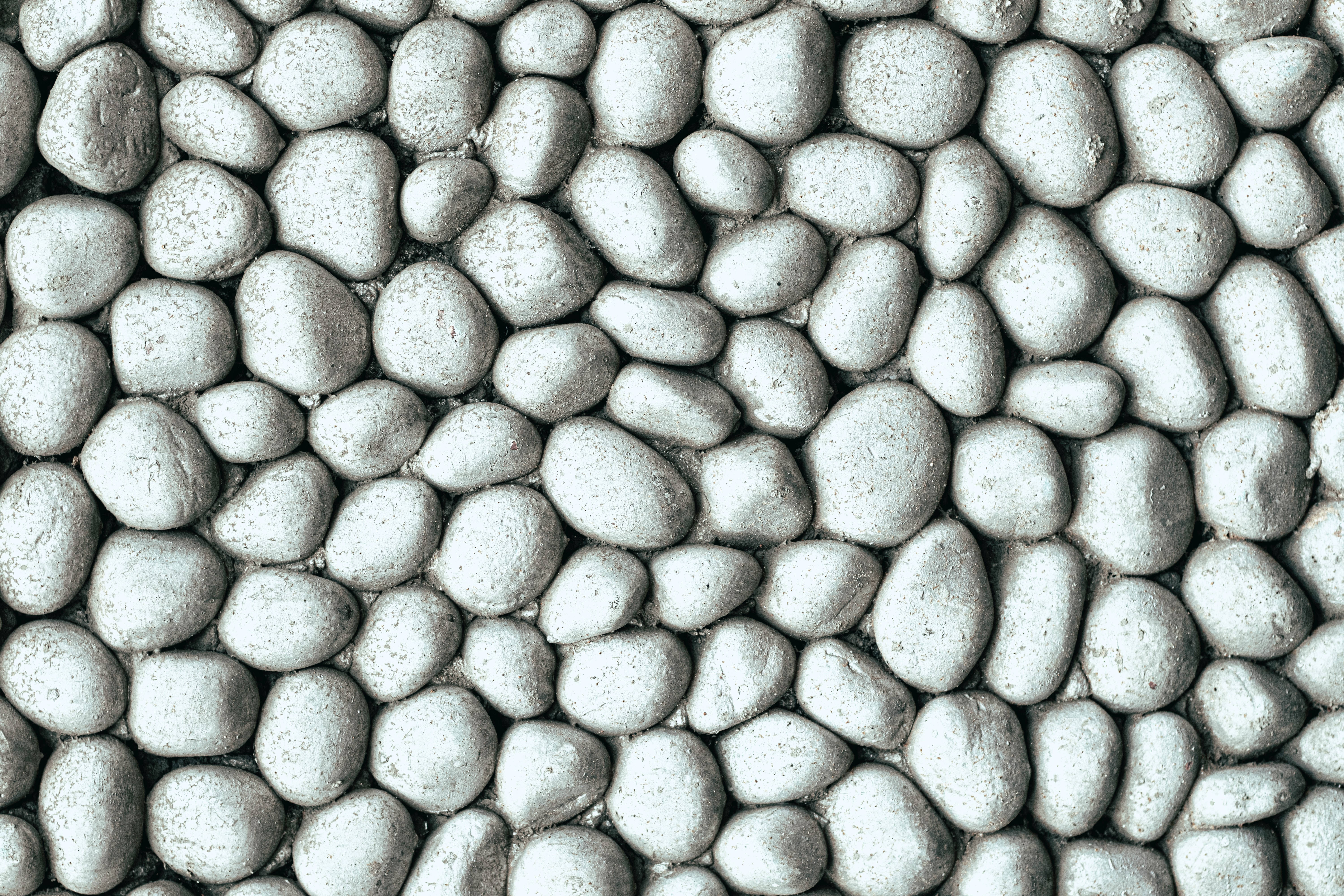 Patrón estético de rocas blancas Fondos de pantalla