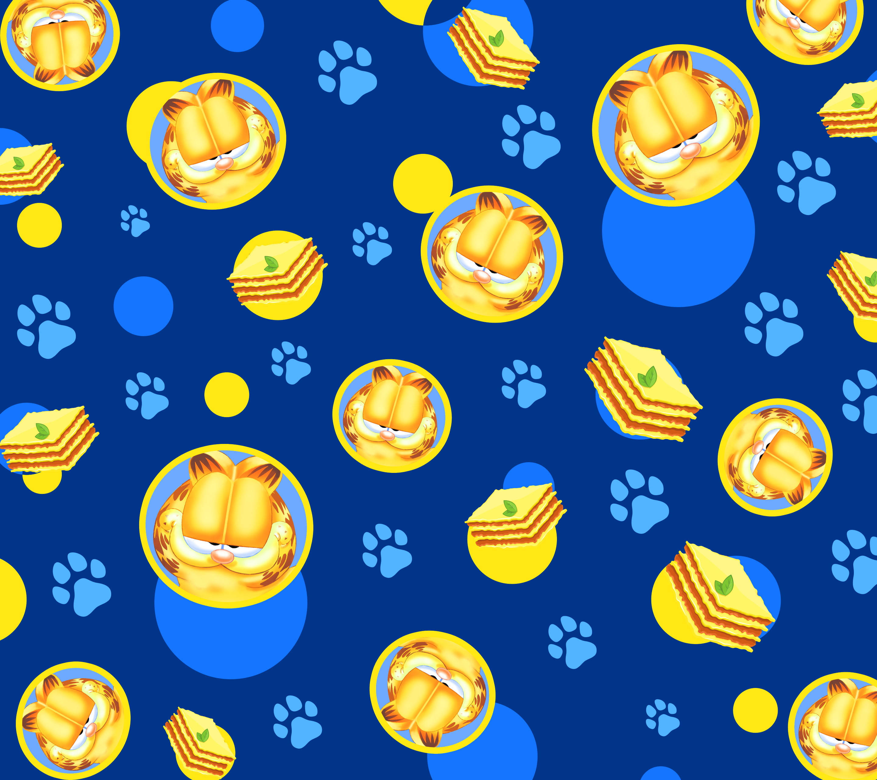 Patrón Genial de Garfield Fondos de pantalla