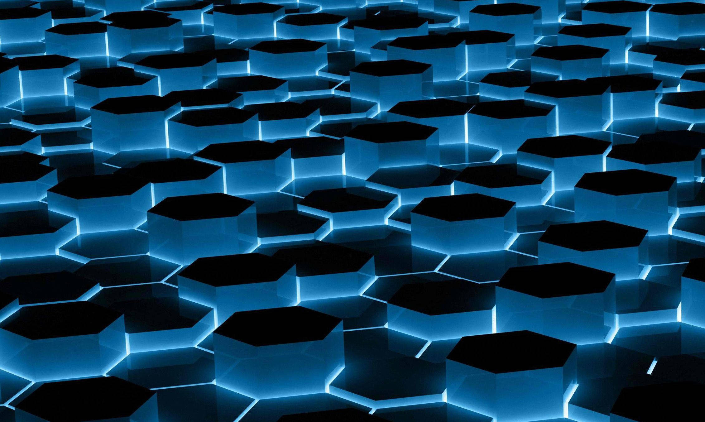 Patrón Genial de Hexágonos 3D Fondos de pantalla