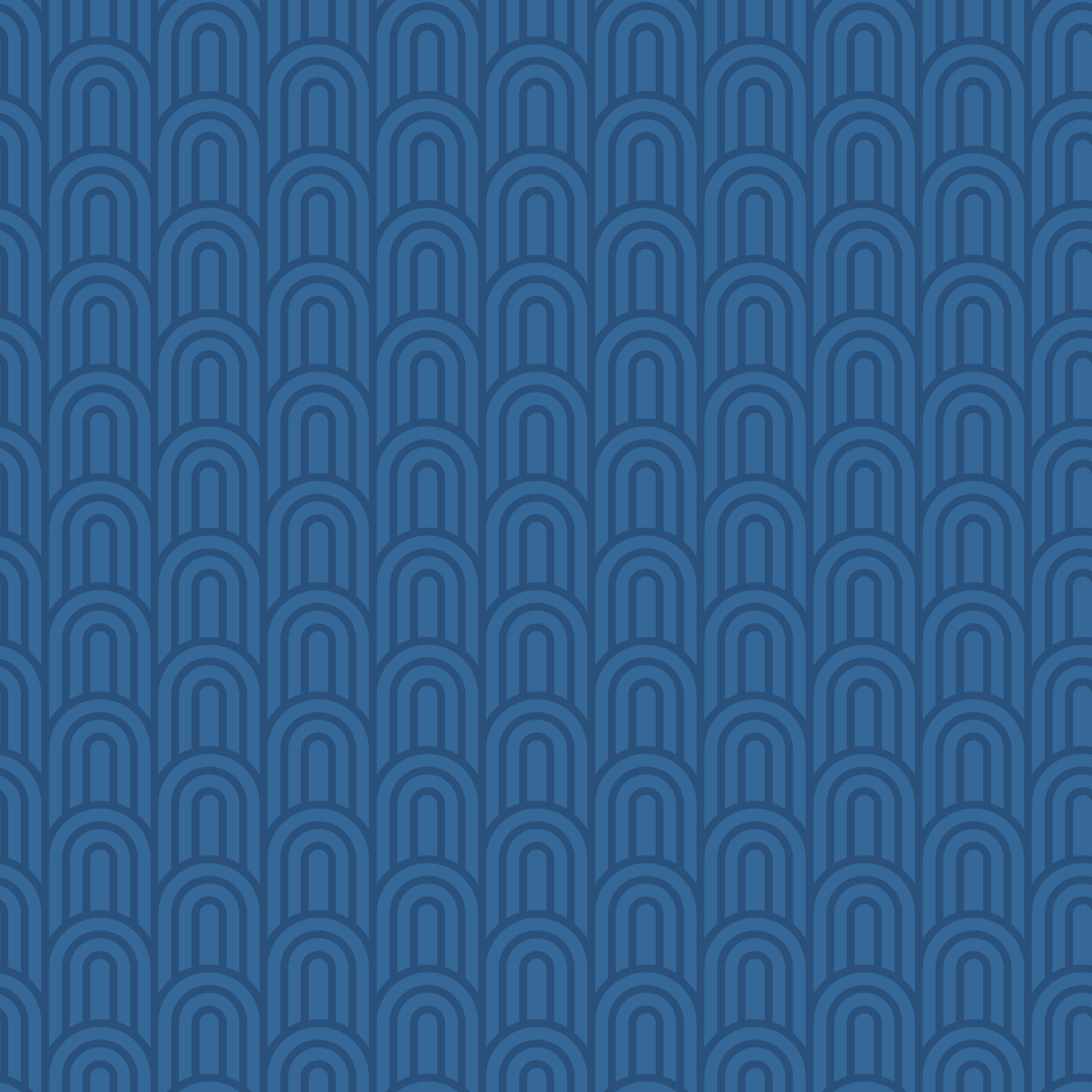Patrón Geométrico Ondulado Azul Fondos de pantalla