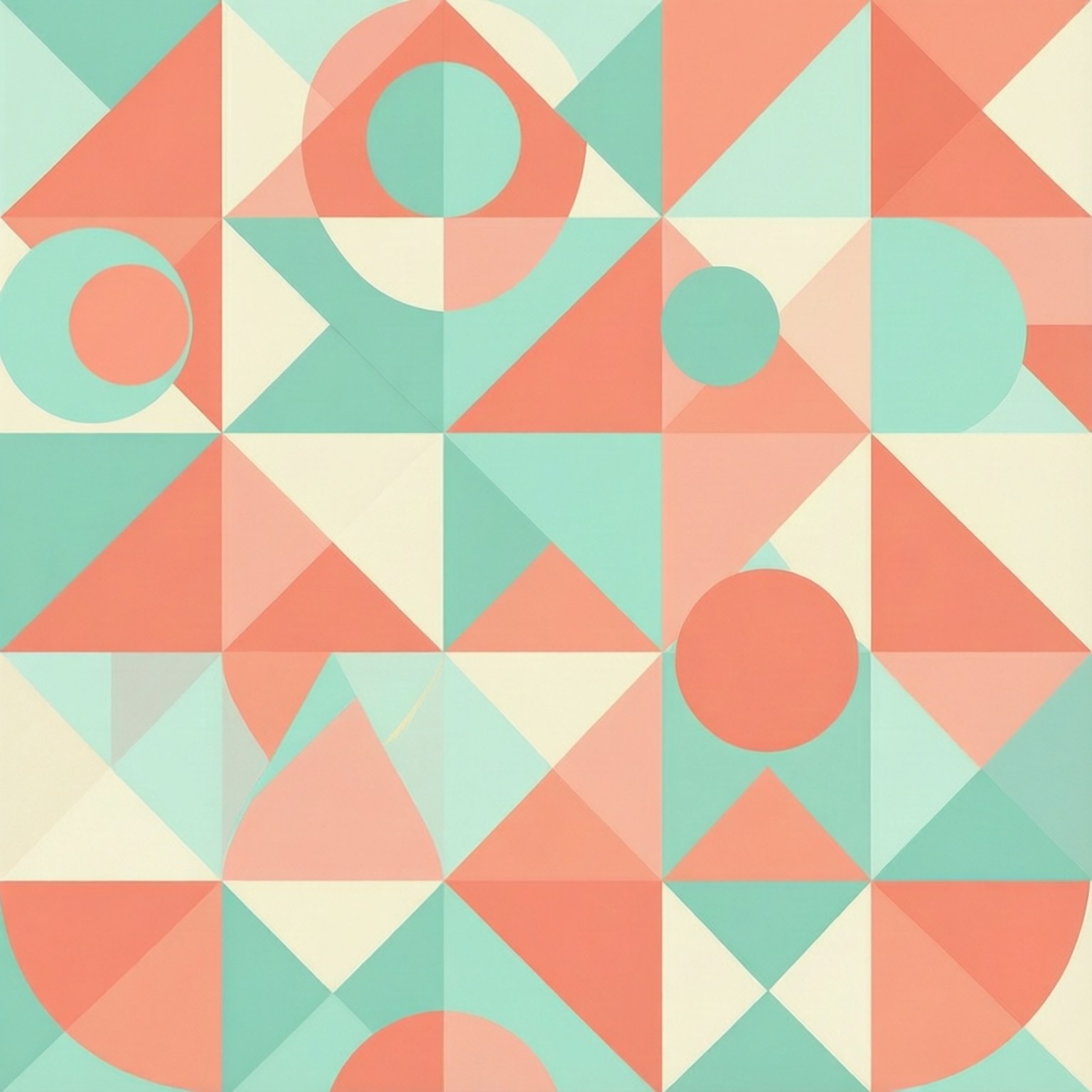 Patrón Geométrico Pastel Fondos de pantalla