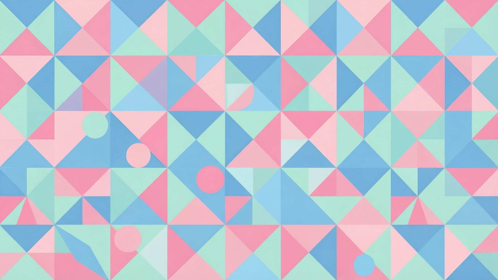 Patrón Geométrico Pastel Fondos de pantalla