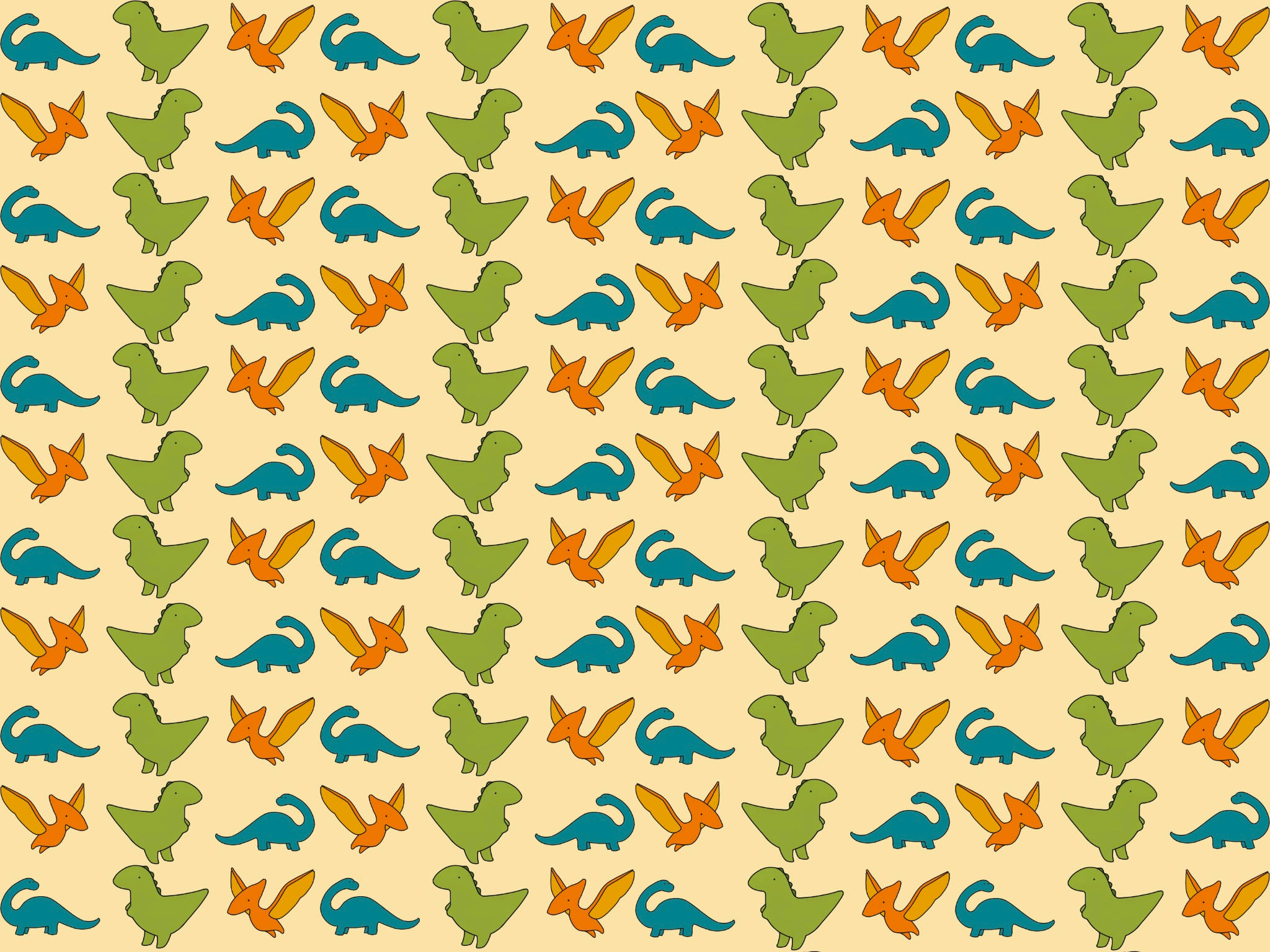 Patrones Estéticos de Dinosaurios para iPad Fondos de pantalla