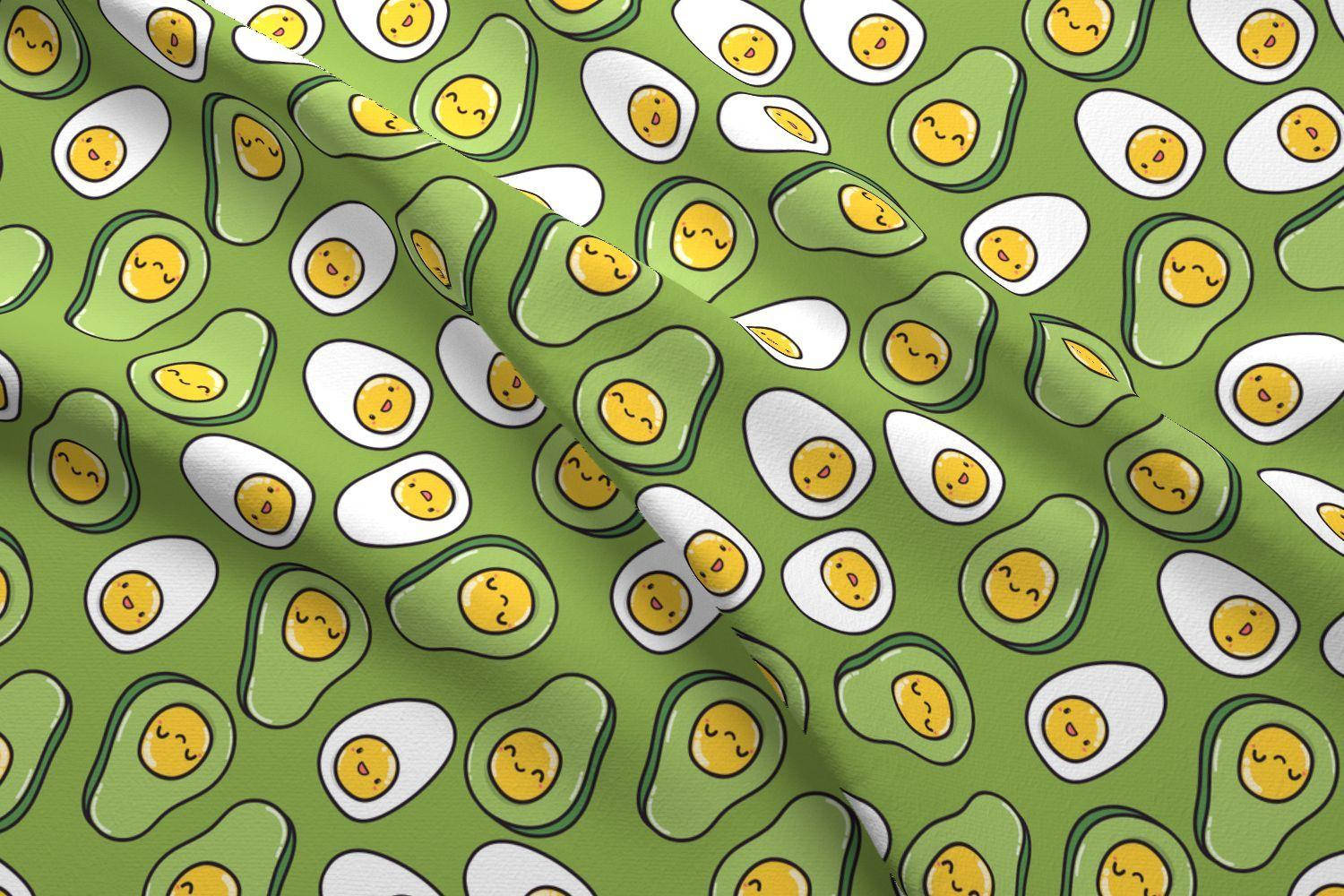 Patrones vibrantes de aguacate: diseño frutal Fondos de pantalla