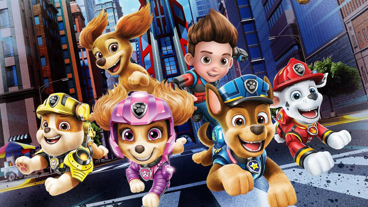 Paw Patrol La Película Cachorros Cargando Fondos de pantalla