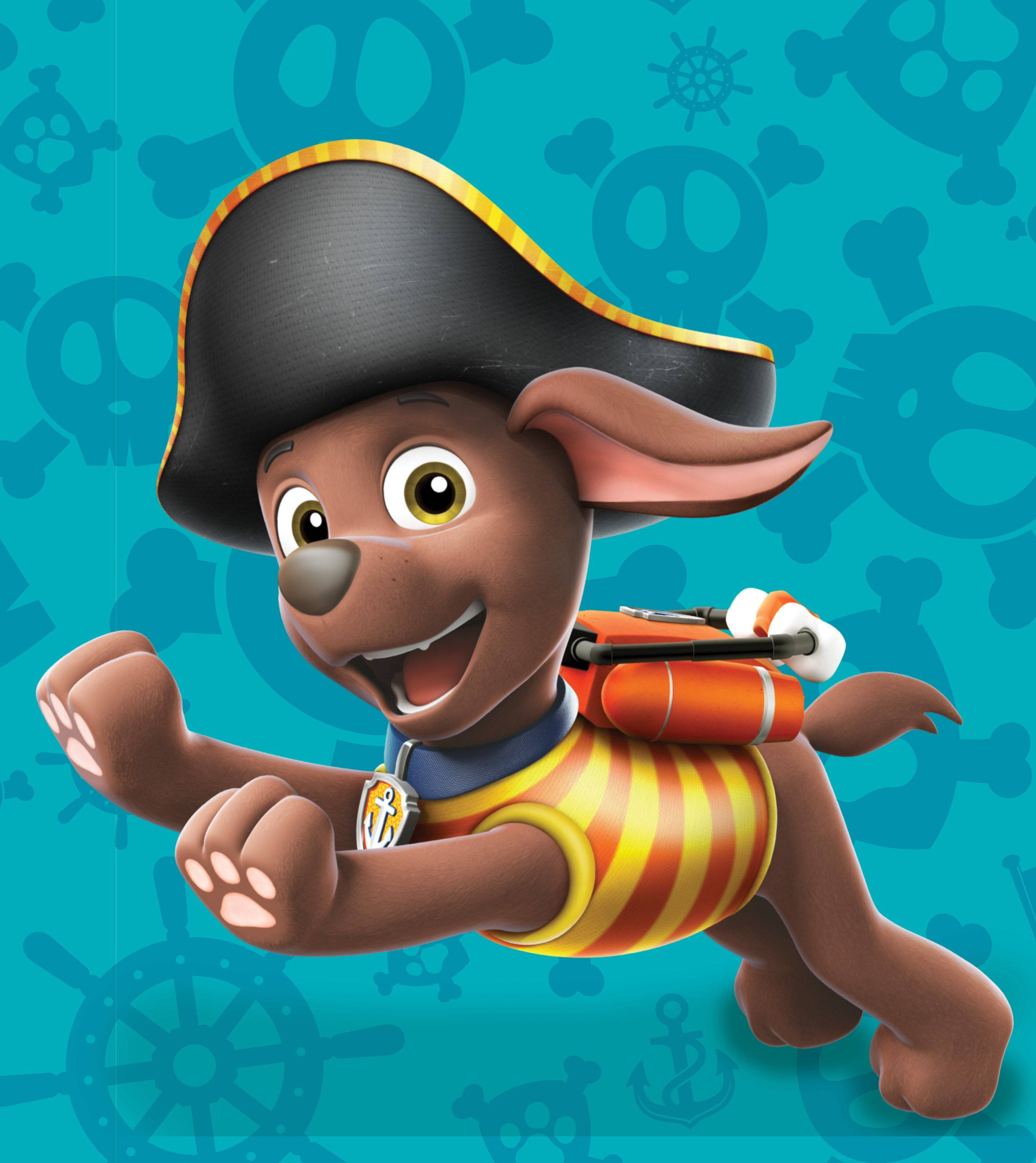 Paw Patrol Pirata Zuma Fondos de pantalla
