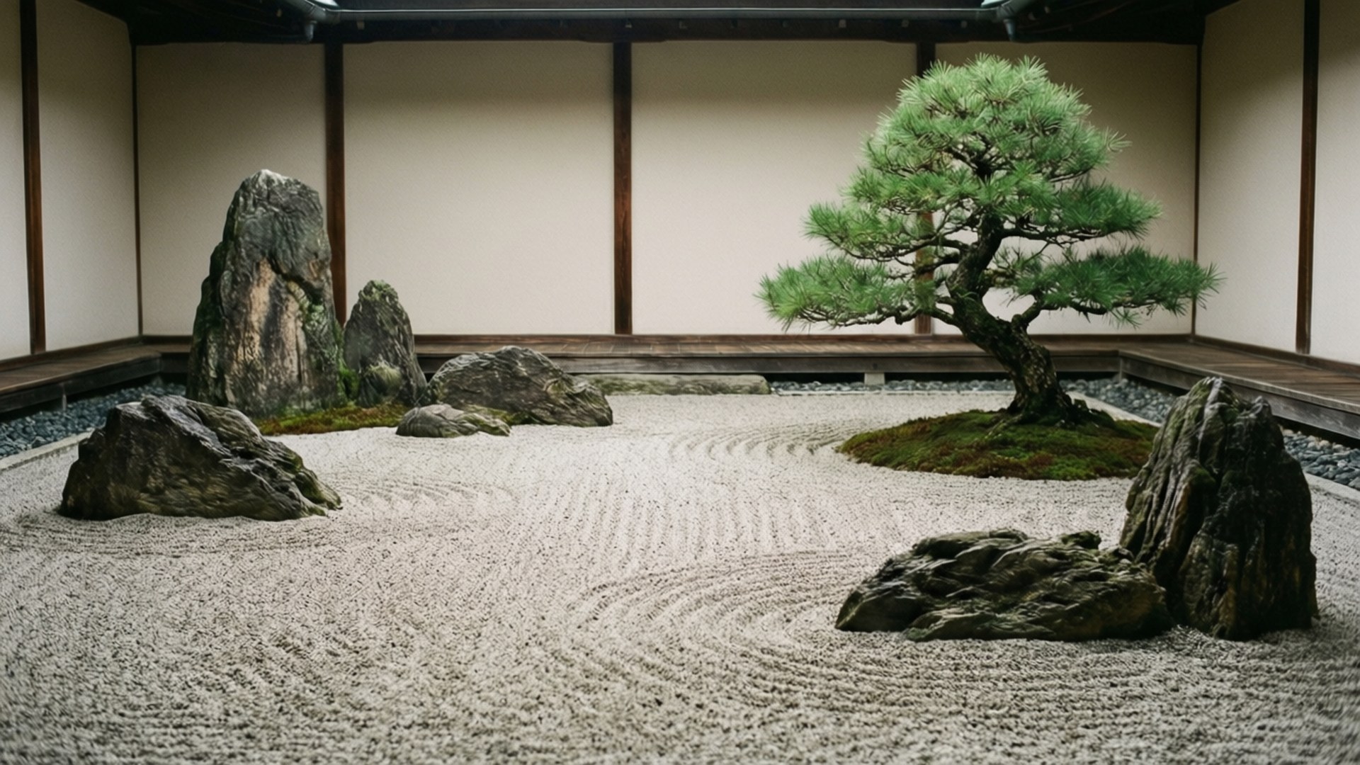 Paz del Jardín Zen Fondos de pantalla