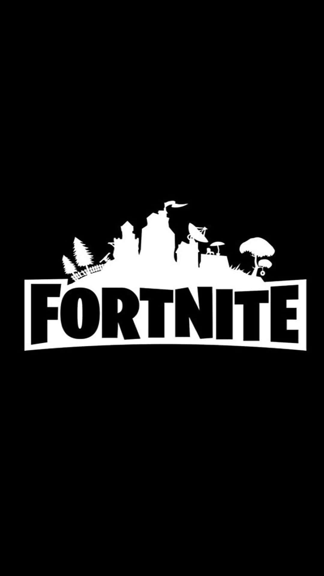 Pedazo del mapa con el logo genial de Fortnite Fondos de pantalla