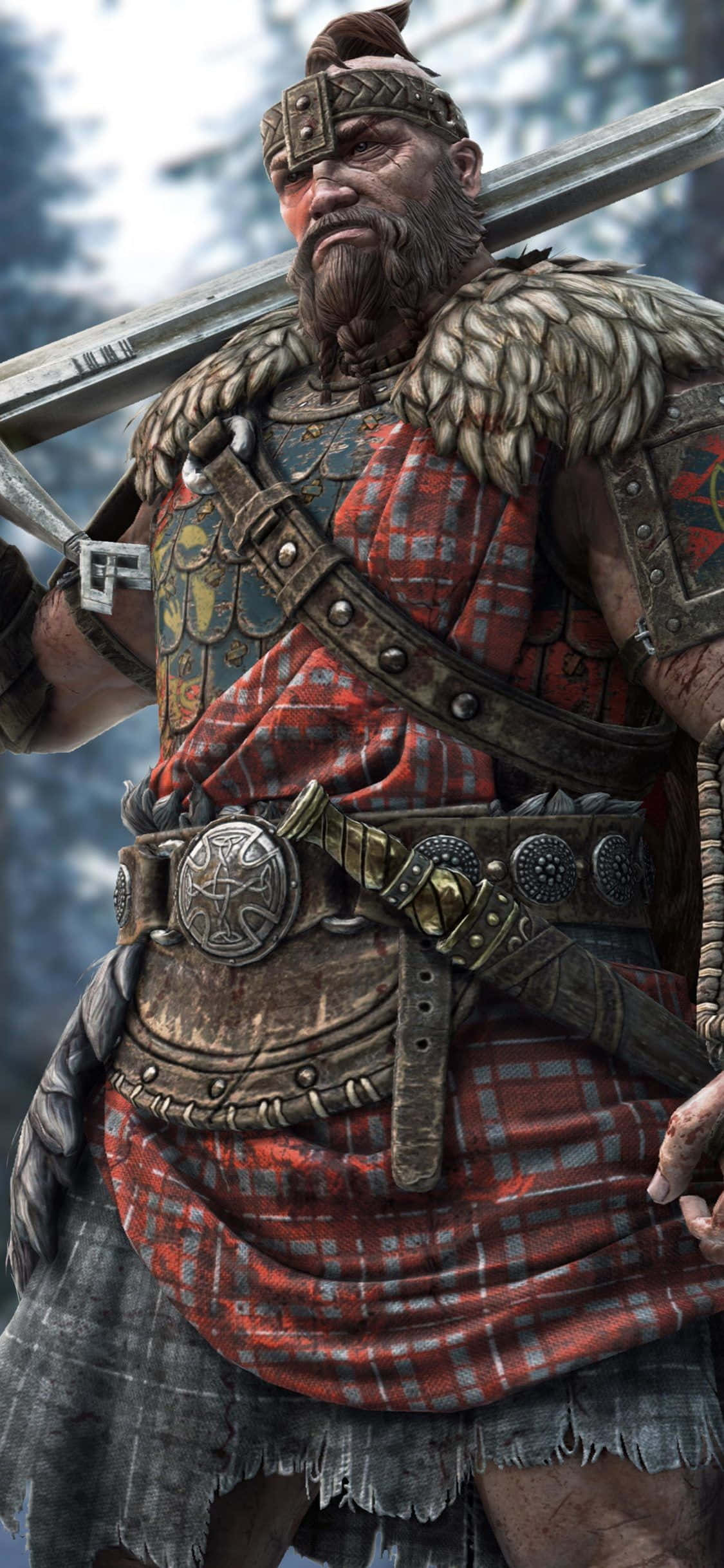 Pelea como un Highlander en el intenso juego de combate en línea, For Honor. Fondos de pantalla