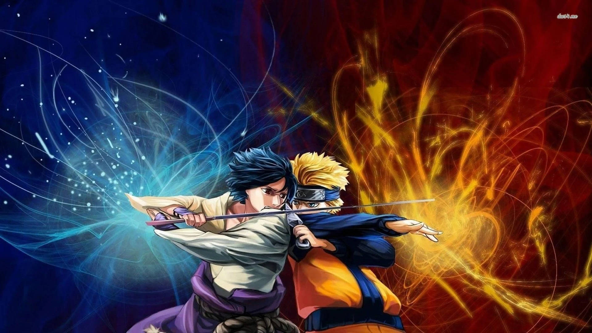 Pelea de Naruto y Sasuke Fondos de pantalla