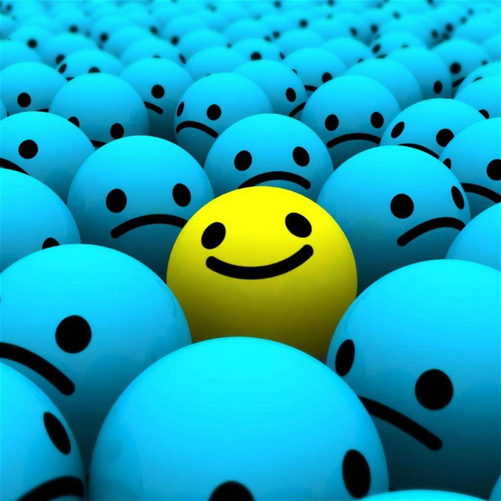 Pelota Sonriente para iPad Mini Fondos de pantalla