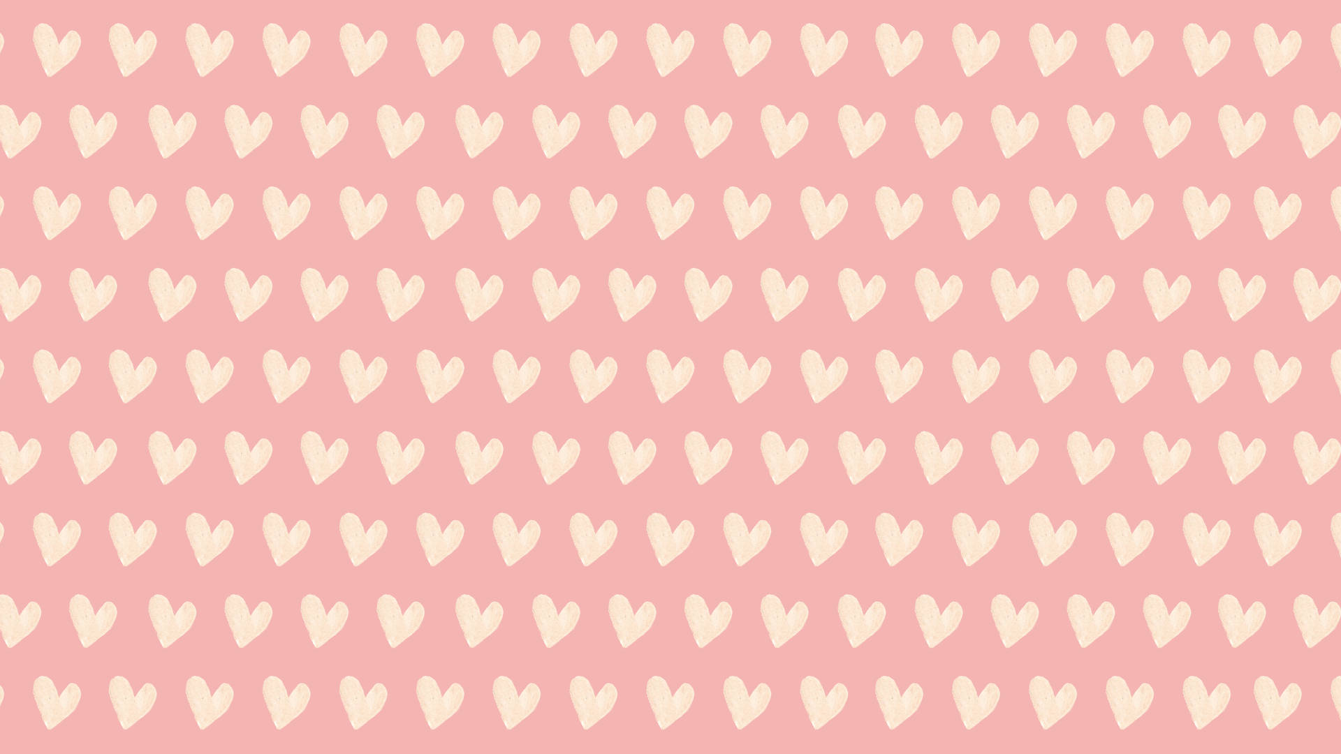 Pequeños Corazones Blancos de San Valentín para Escritorio Fondos de pantalla