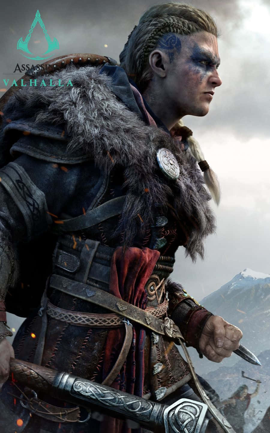 Perfil de Eivor 1440p Fondo de Assassin's Creed Valhalla Fondos de pantalla